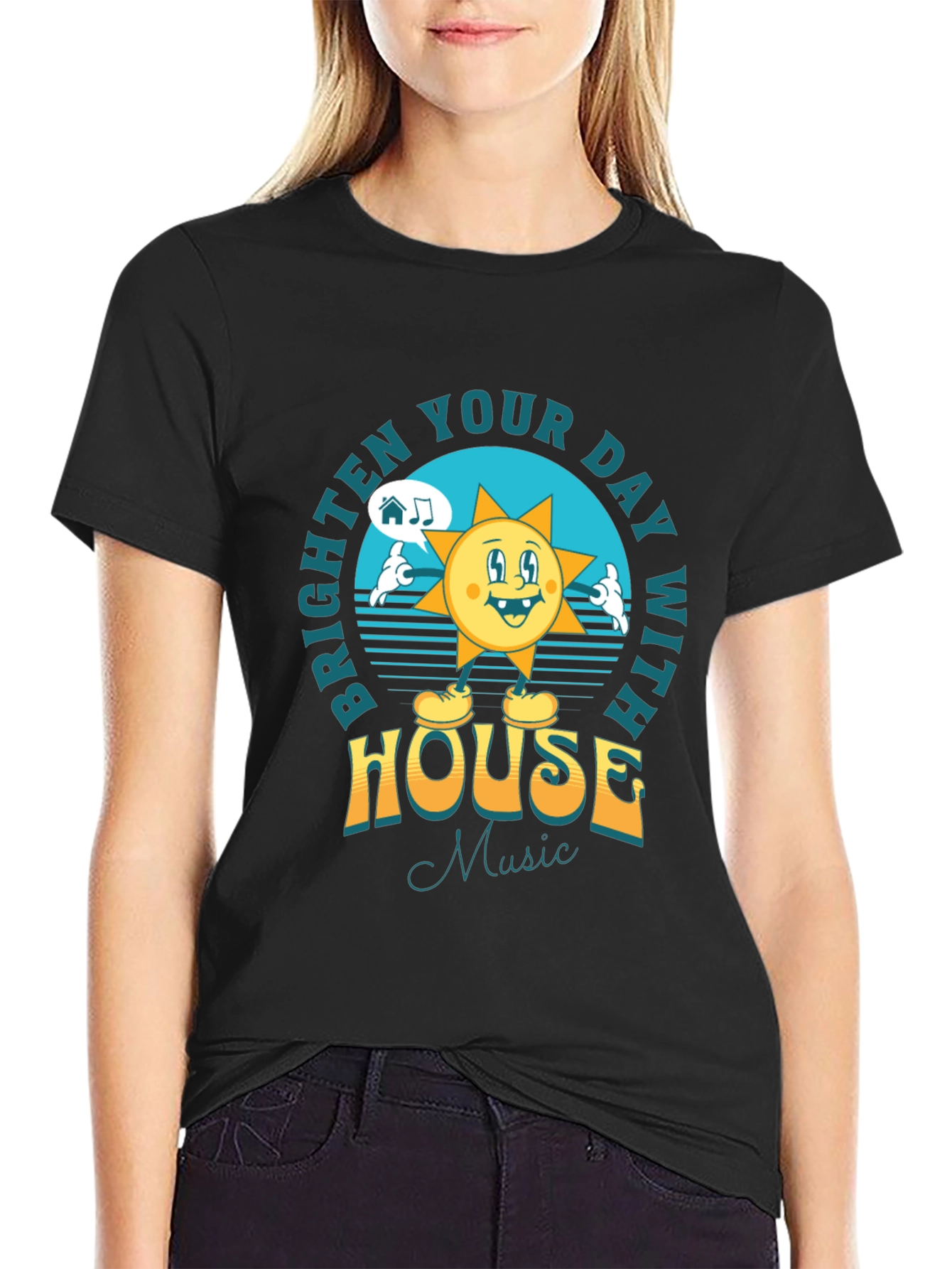 Brighten Your Day House Music T-Shirt