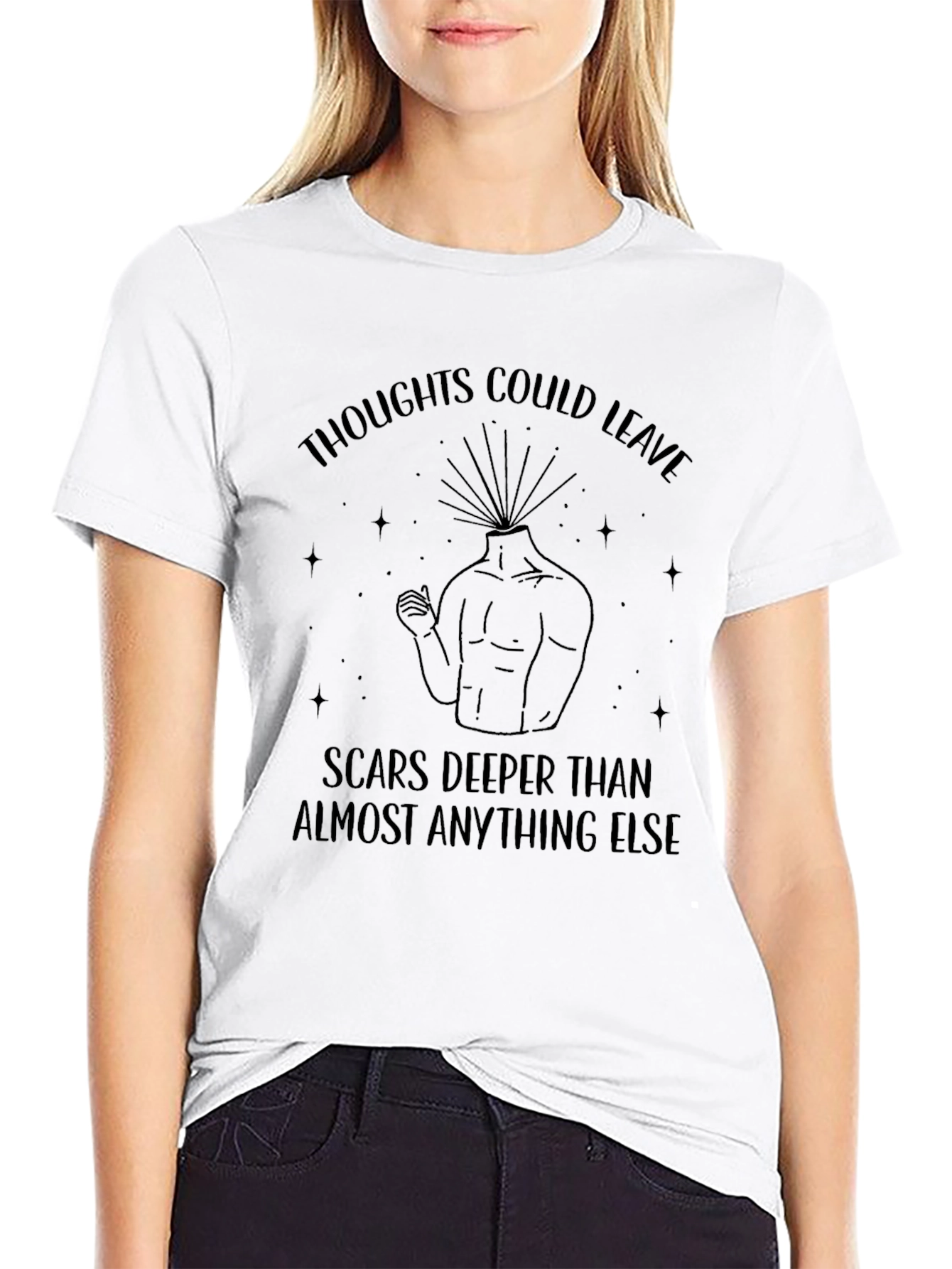 Thoughtful Statement Graphic Tee
