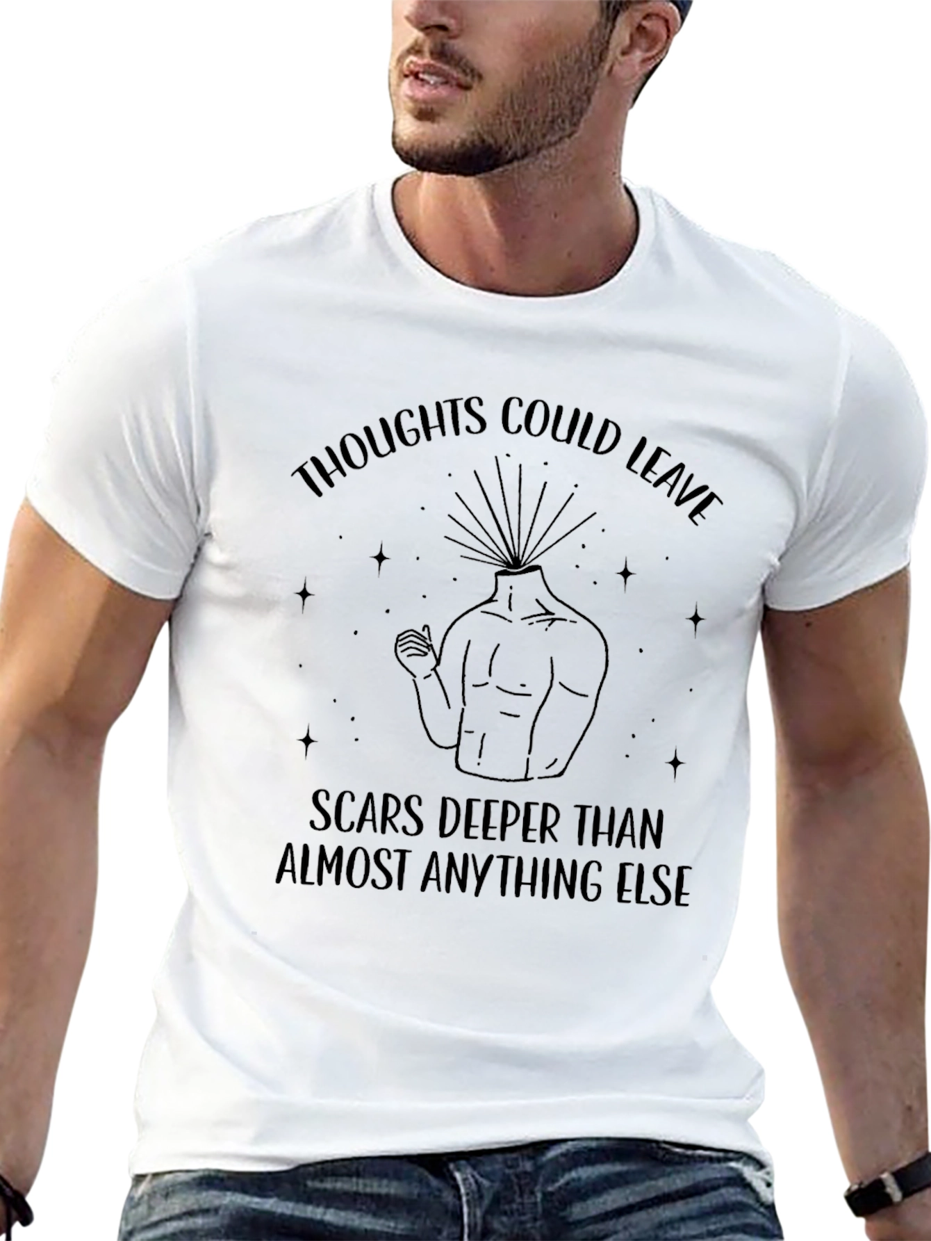Thoughtful Statement Graphic Tee