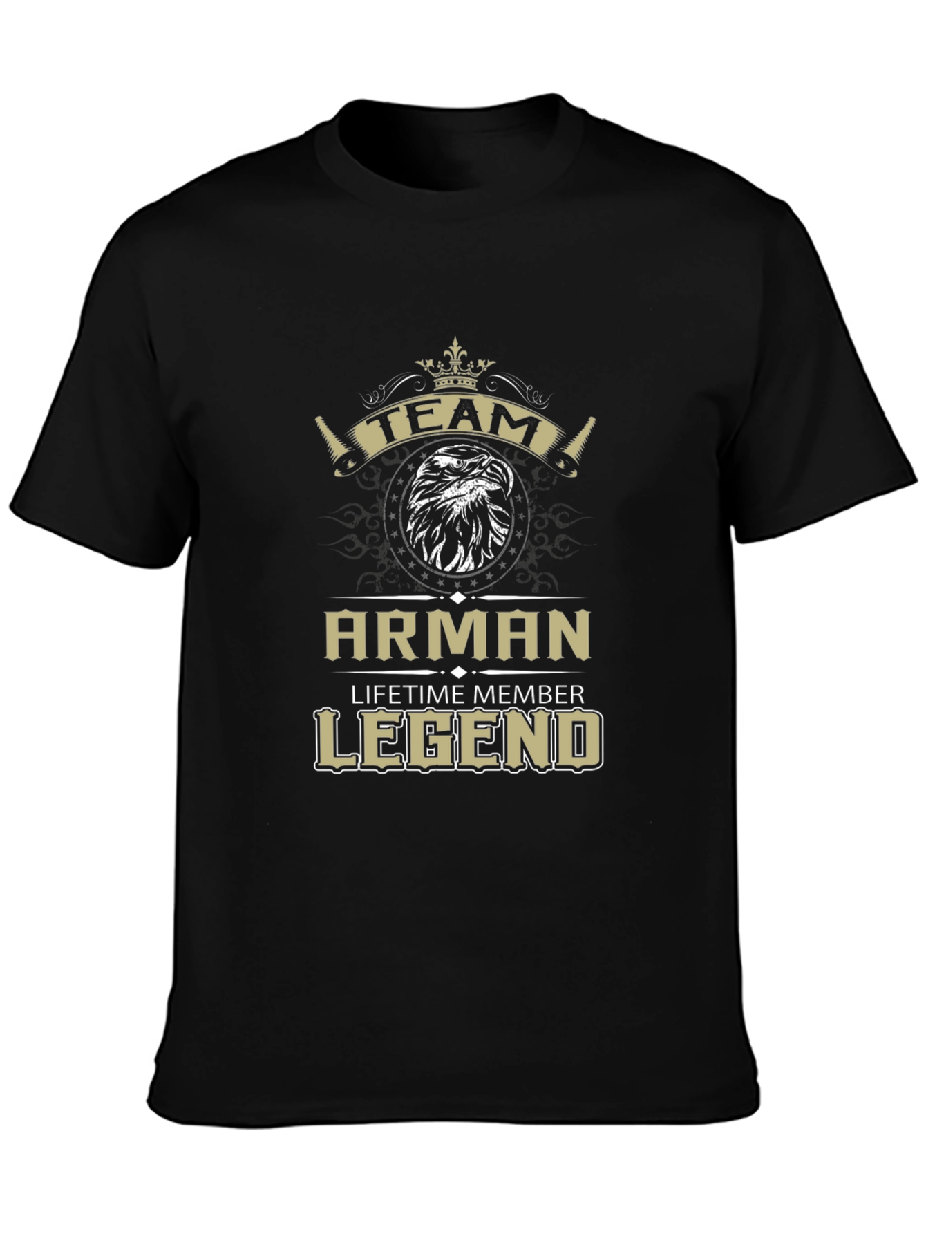 Team Arman Legend Black T-Shirt