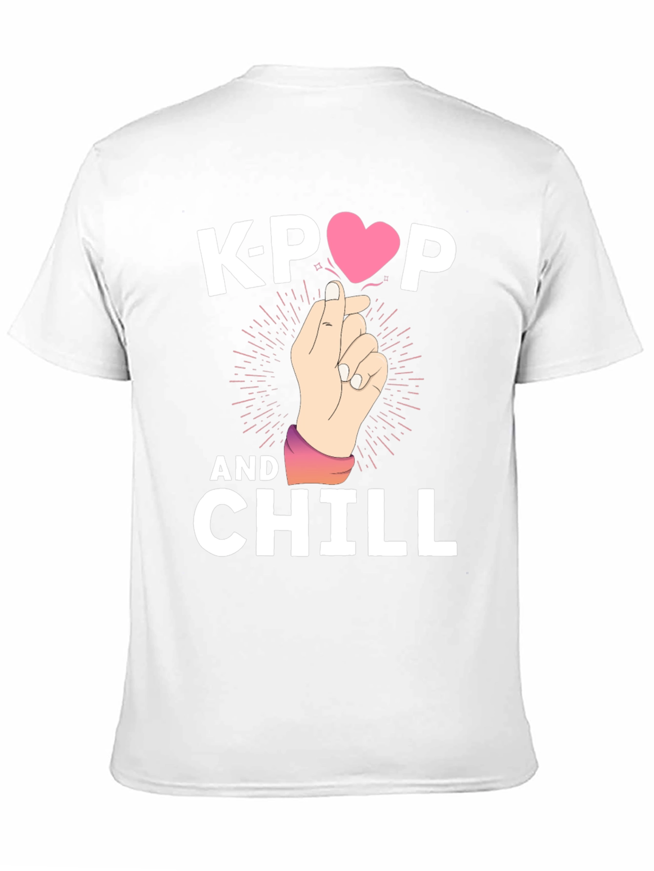 K-Pop and Chill Graphic T-Shirt