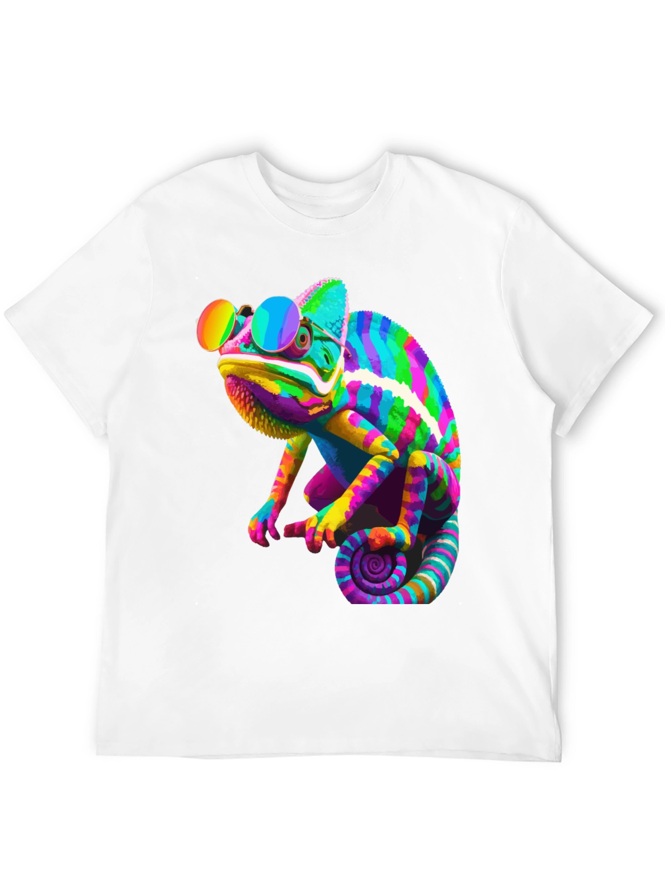Cool Chameleon Graphic T-Shirt