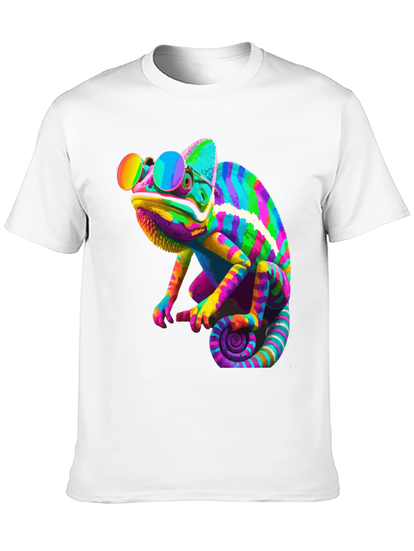 Cool Chameleon Graphic T-Shirt