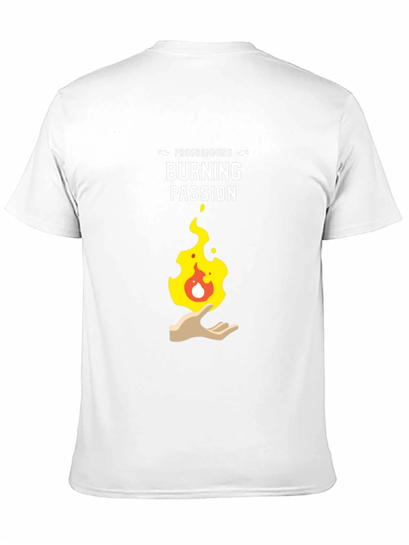 Programming Burning Passion Graphic T-Shirt