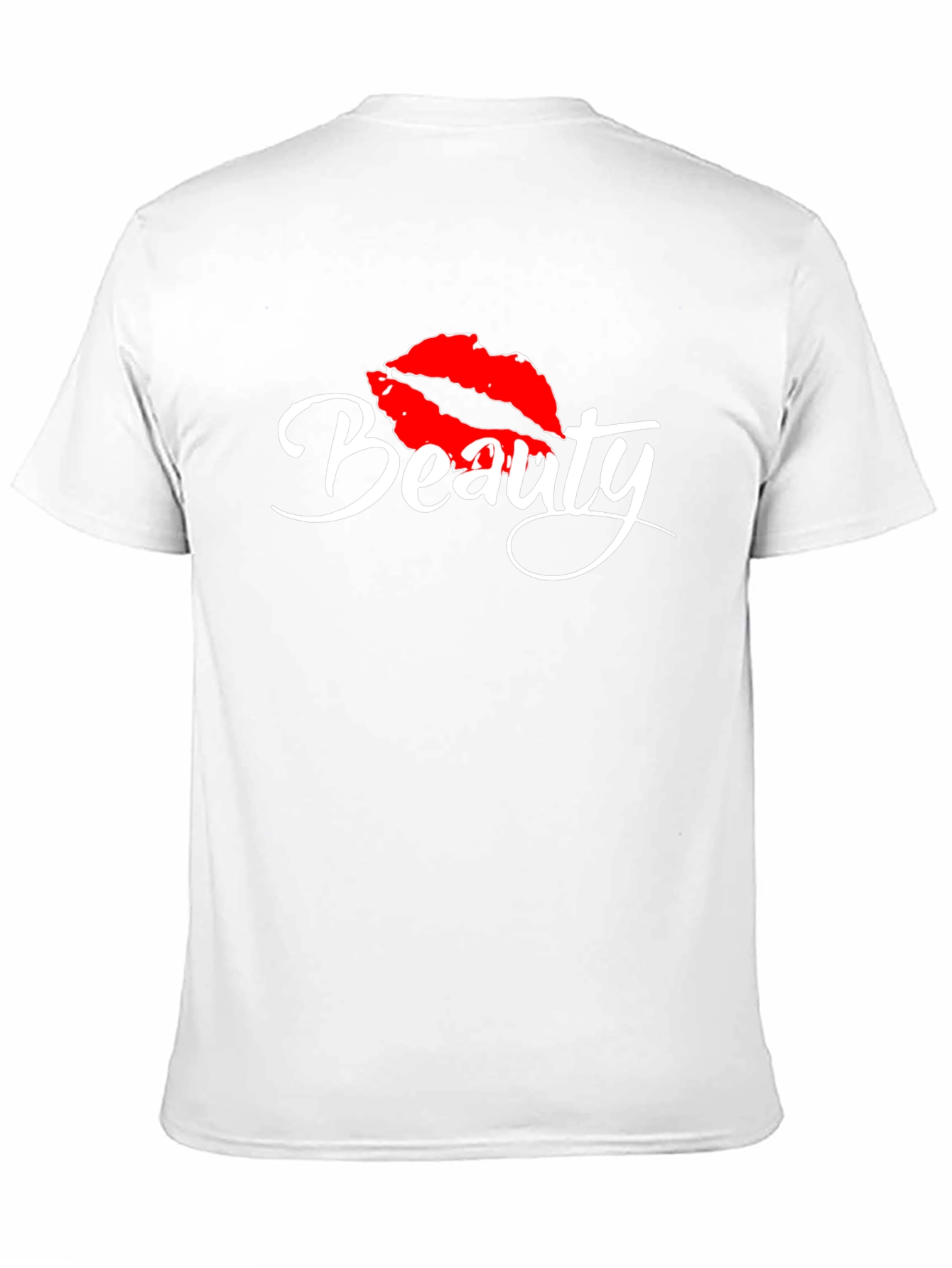 Beauty Lips Graphic Tee - Stylish Casual Top
