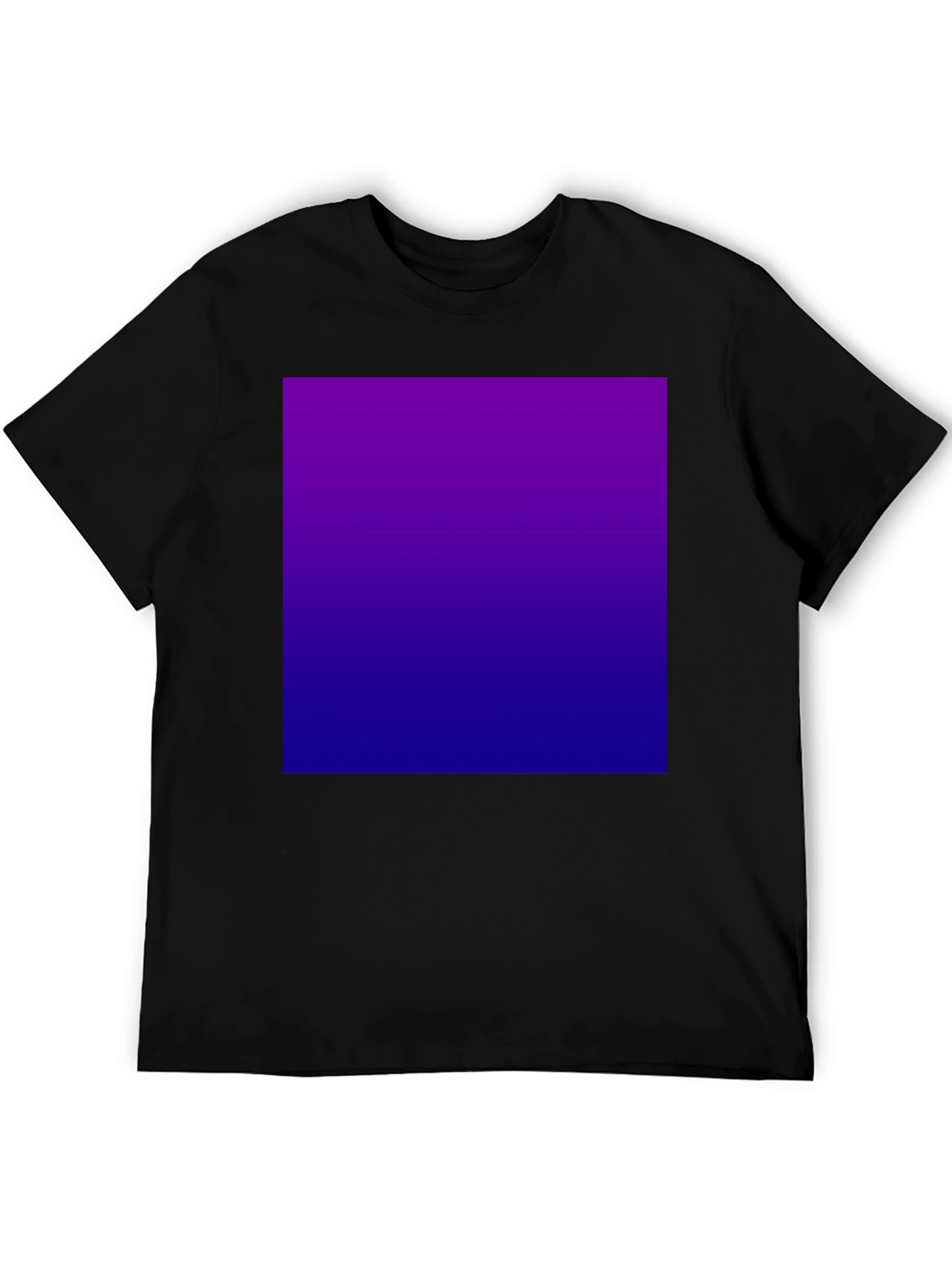 Gradient Style Tee - Ultra-Comfortable Black T-Shirt