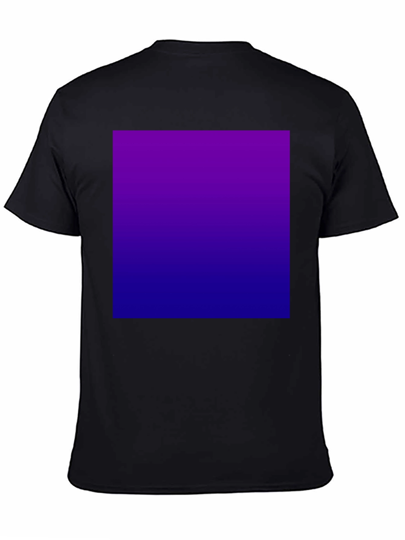 Gradient Style Tee - Ultra-Comfortable Black T-Shirt