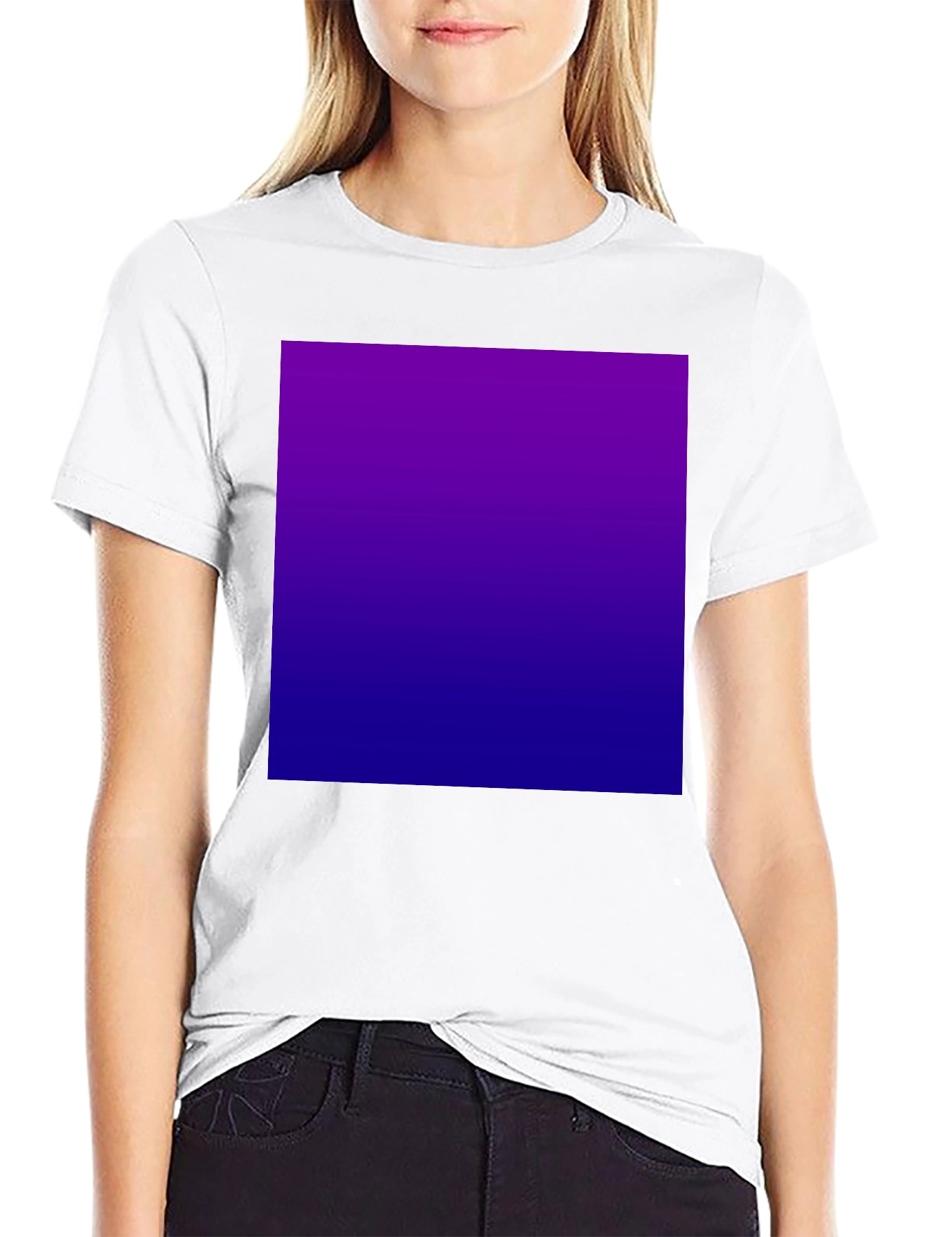 Gradient Style Tee - Ultra-Comfortable Black T-Shirt