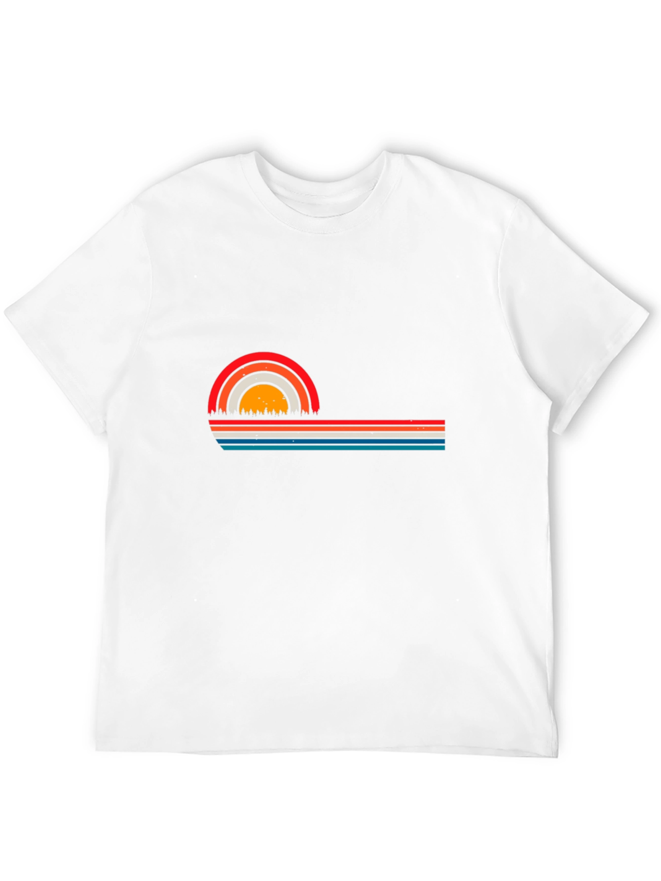 Retro Sunset Graphic T-Shirt