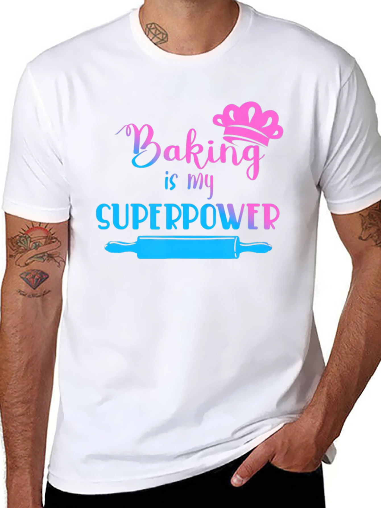 Baking is My Superpower Graphic Tee
