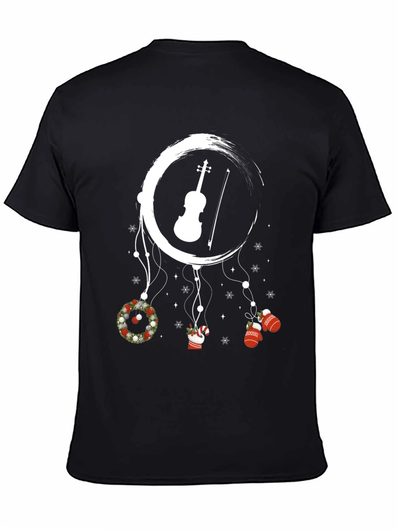 Festive Violin Dreamcatcher Tee