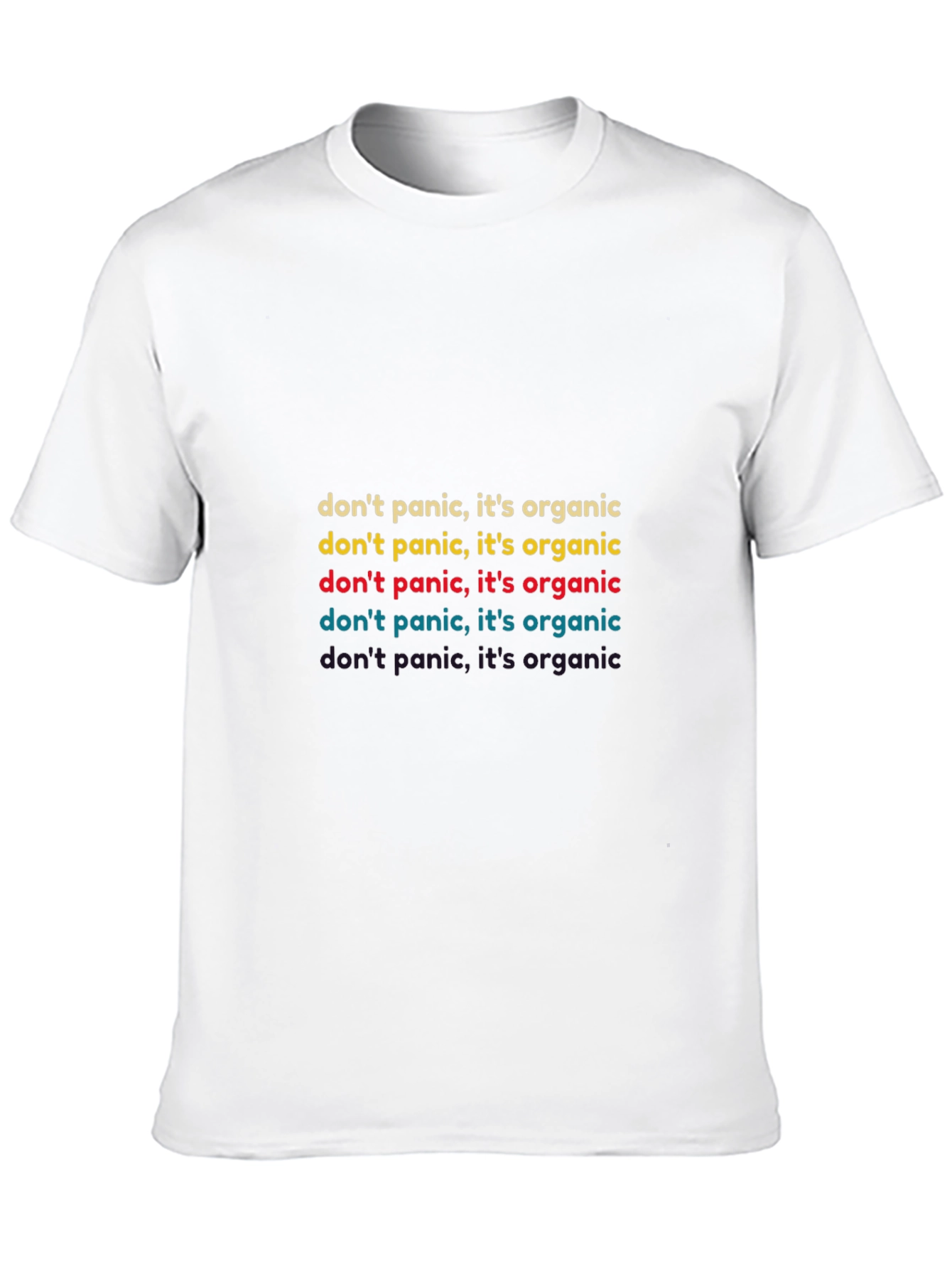 Organic Panic T-Shirt - Retro Style