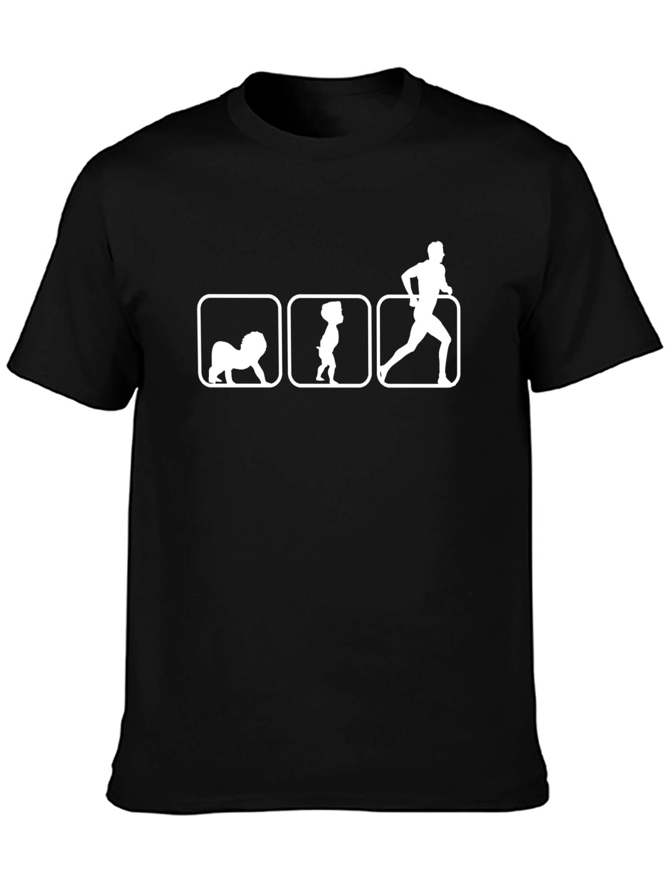 Humorous Running T-Shirt: Walk Pee Run!