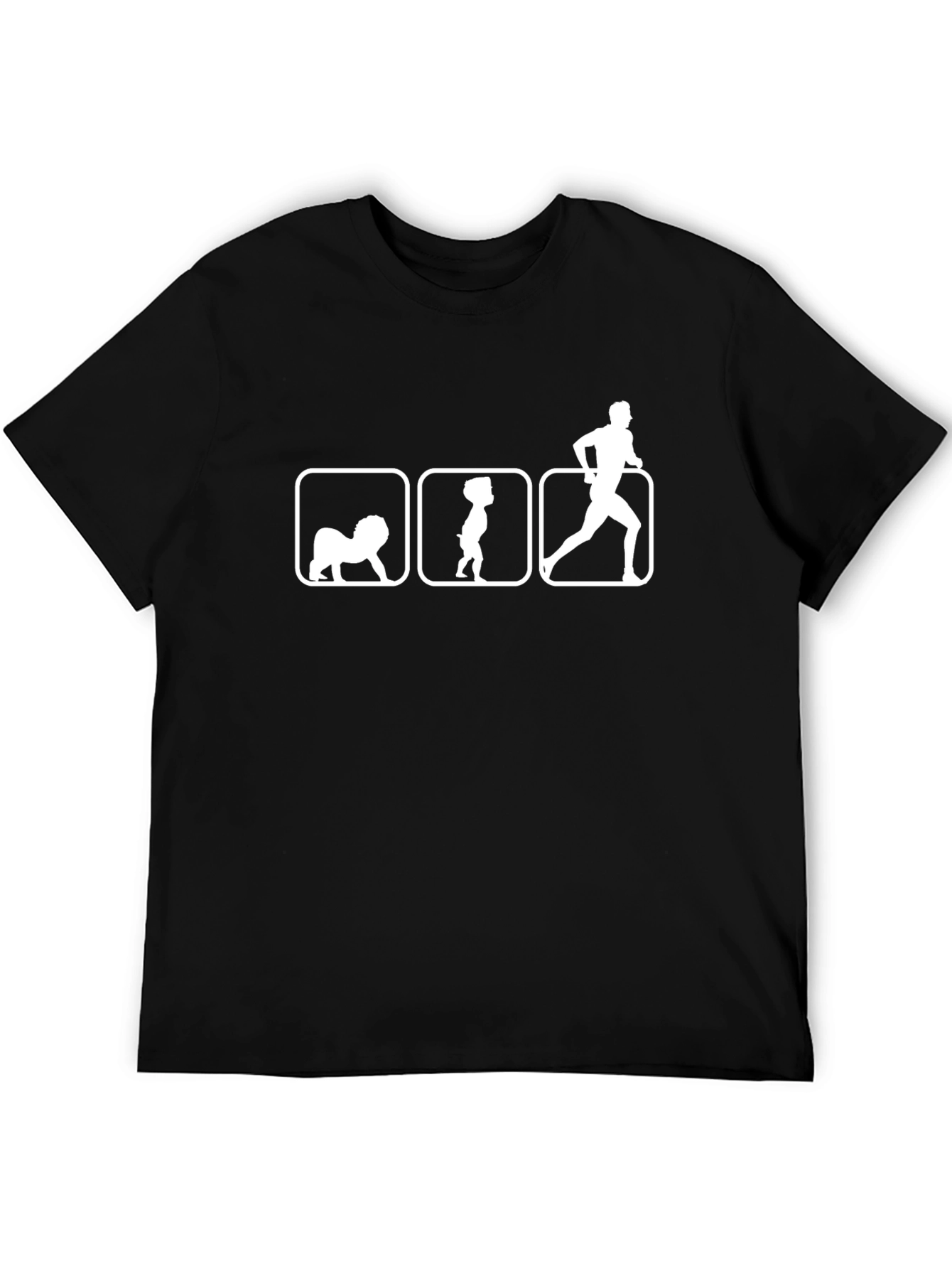 Humorous Running T-Shirt: Walk Pee Run!