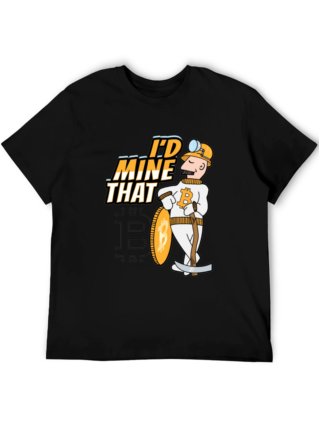 Bitcoin Miner T-Shirt - Crypto Mining Graphic Tee