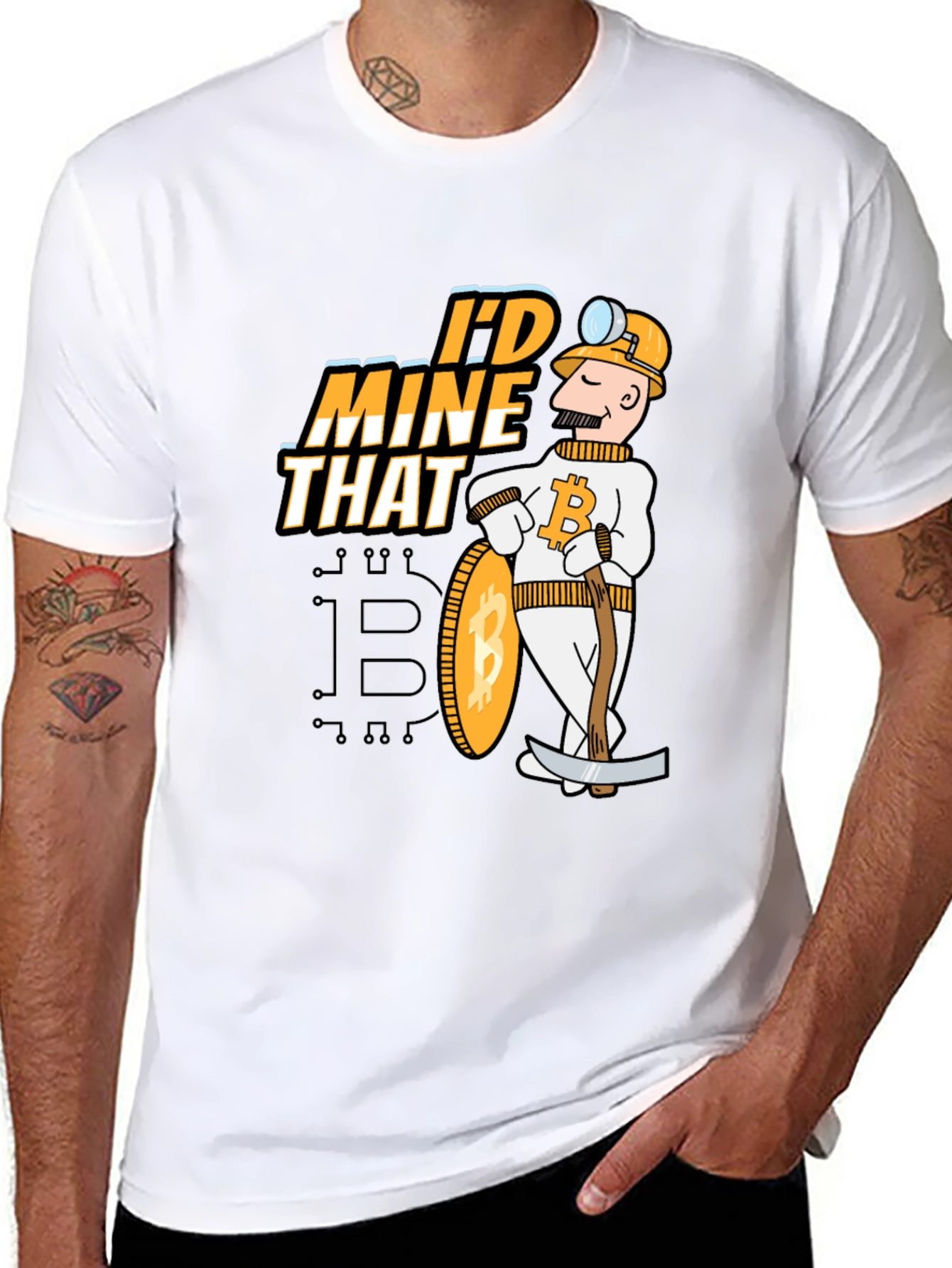 Bitcoin Miner T-Shirt - Crypto Mining Graphic Tee