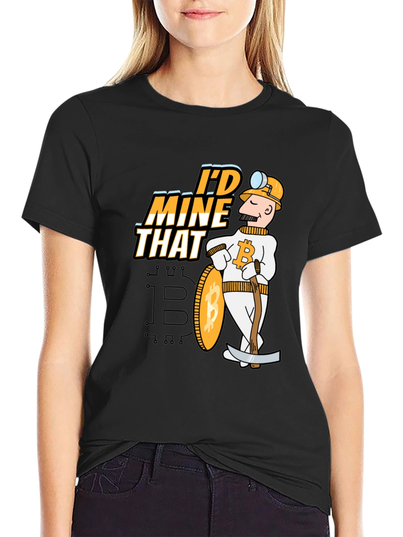 Bitcoin Miner T-Shirt - Crypto Mining Graphic Tee