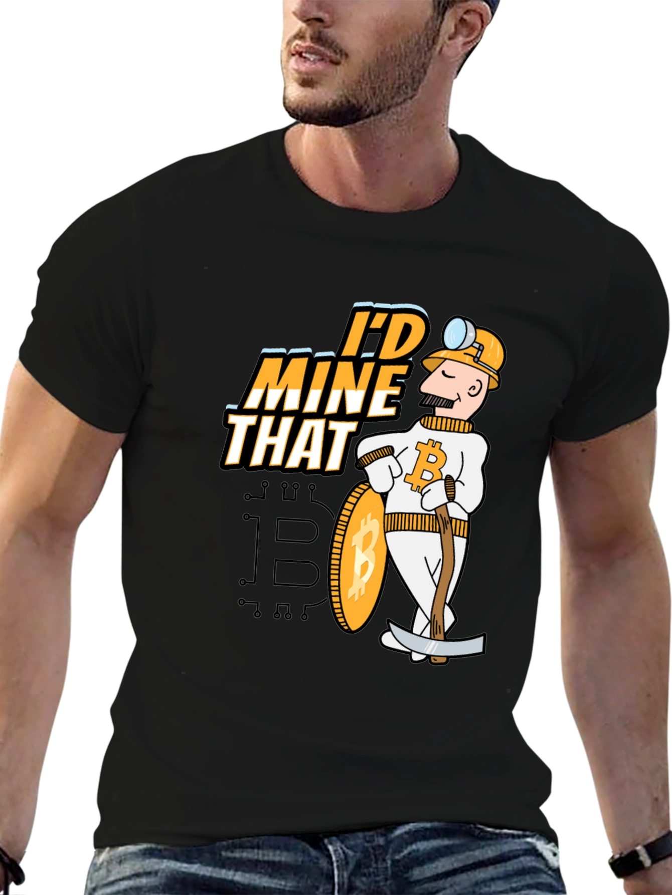 Bitcoin Miner T-Shirt - Crypto Mining Graphic Tee