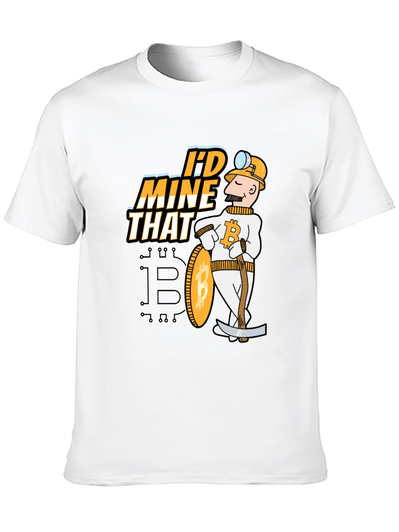 Bitcoin Miner T-Shirt - Crypto Mining Graphic Tee