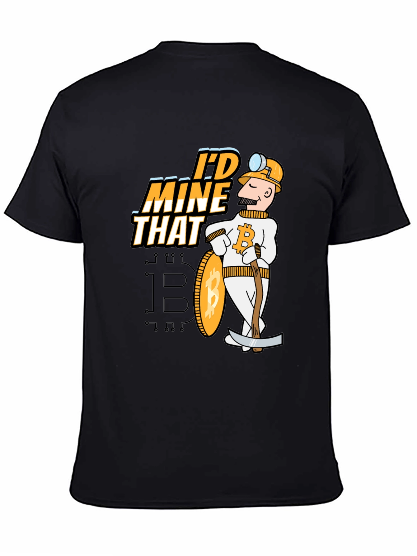 Bitcoin Miner T-Shirt - Crypto Mining Graphic Tee