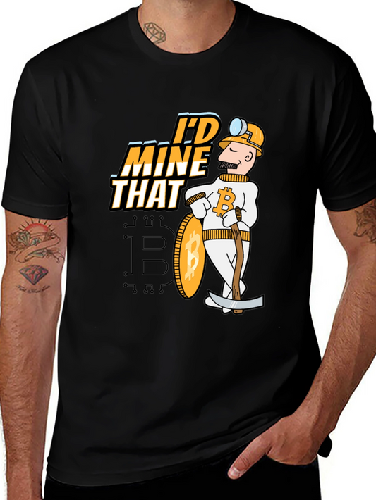 Bitcoin Miner T-Shirt - Crypto Mining Graphic Tee