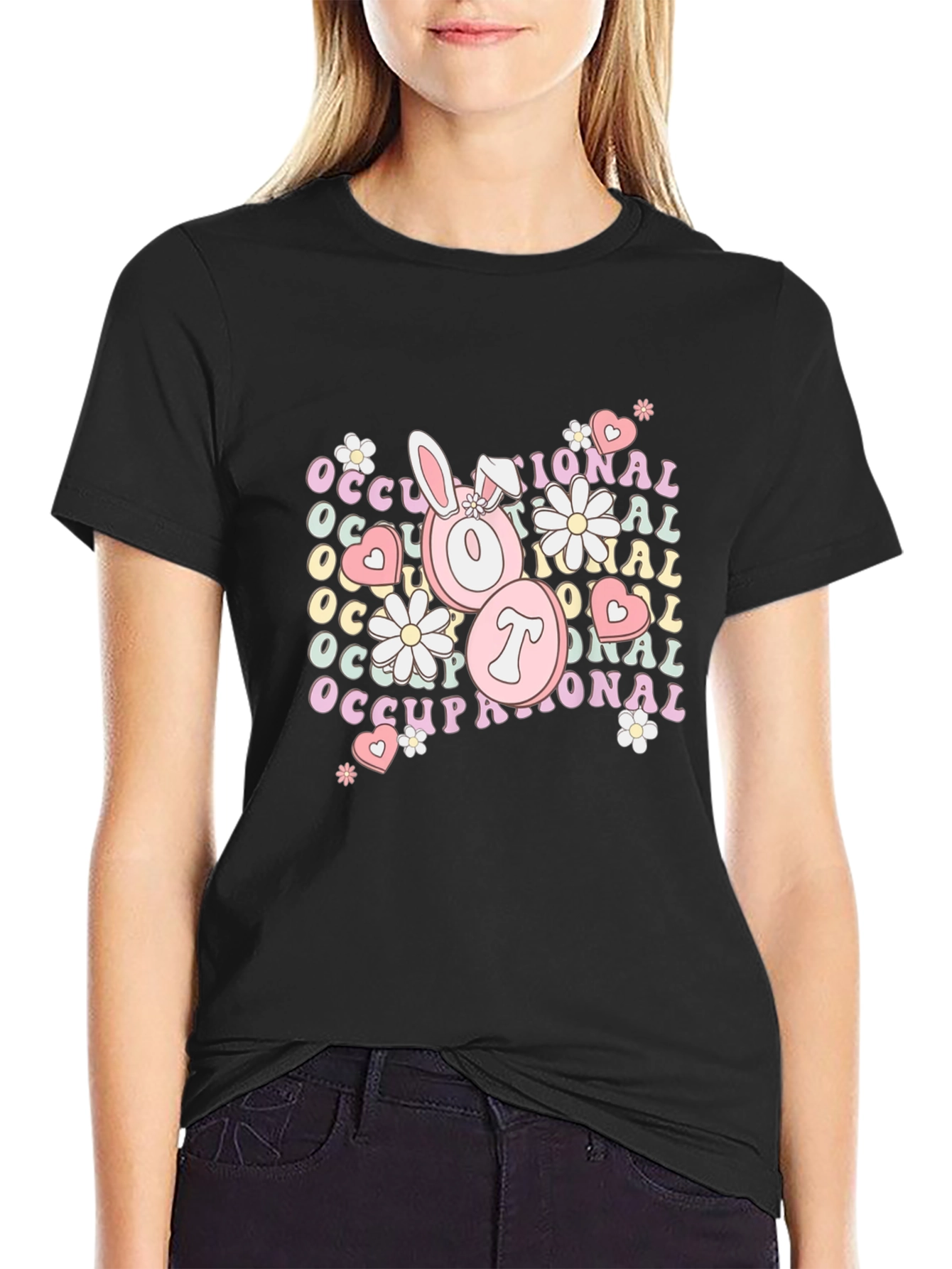 Occupational Therapy Easter Bunny T-Shirt