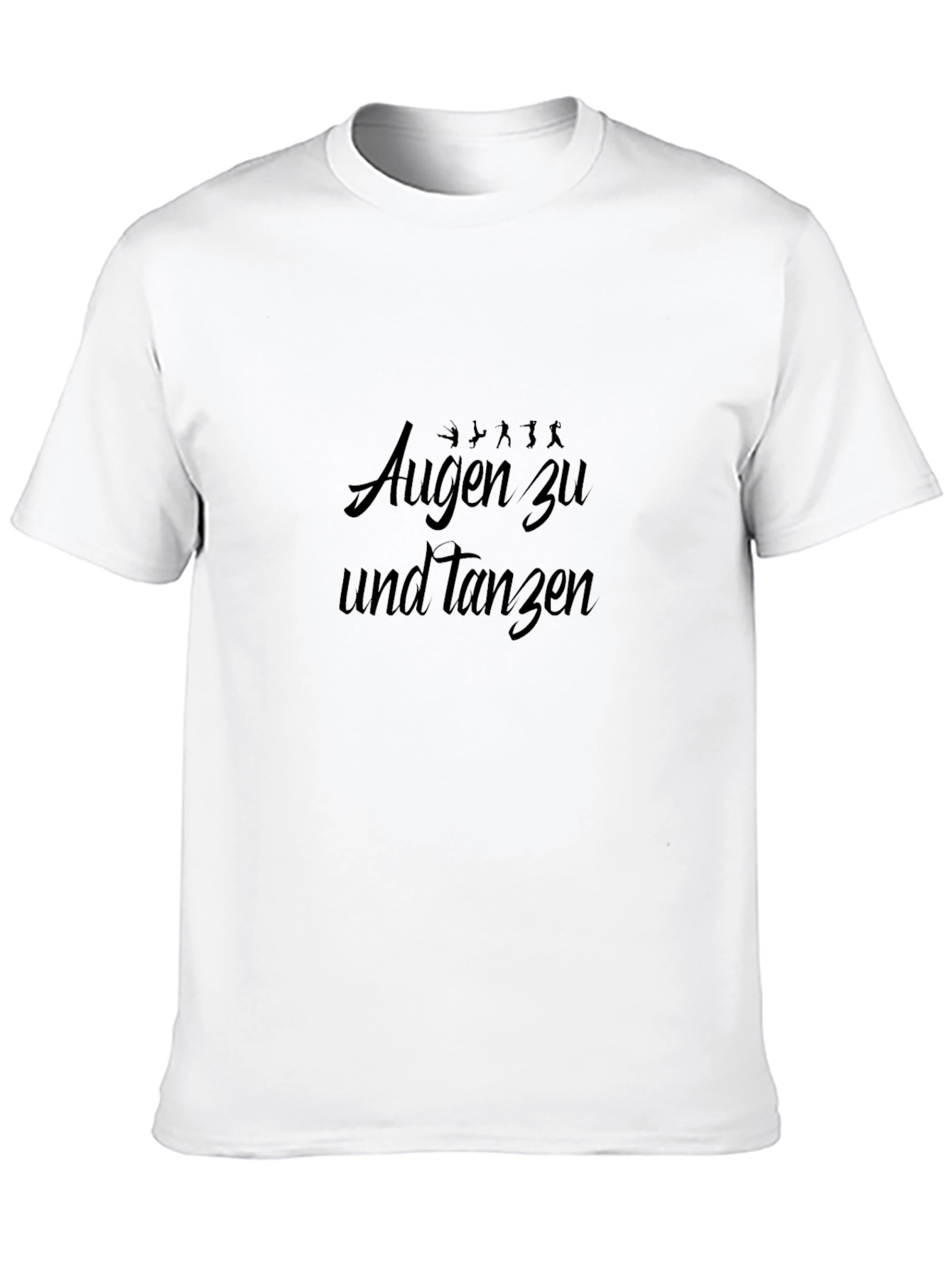Augen zu und Tanzen Black T-Shirt