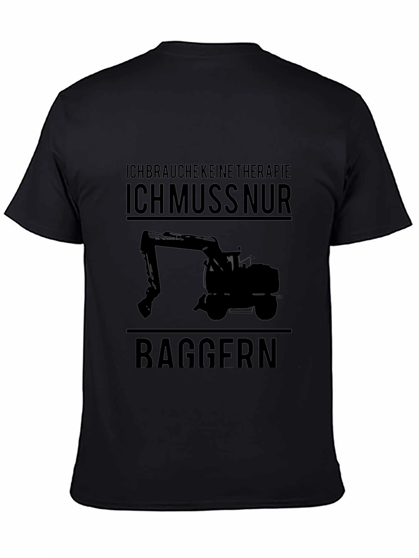 Funny Excavator T-Shirt - I Must Dig