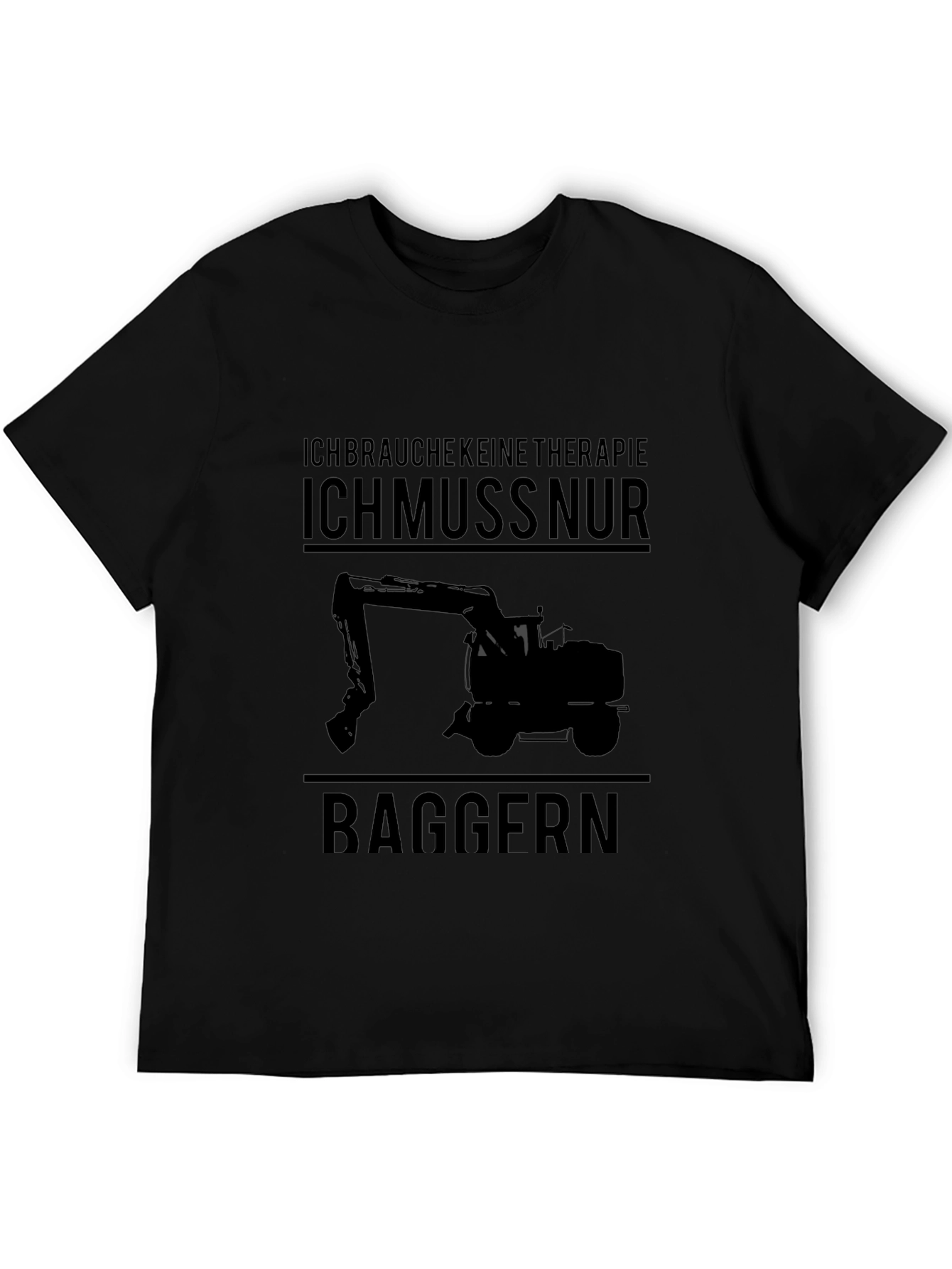 Funny Excavator T-Shirt - I Must Dig