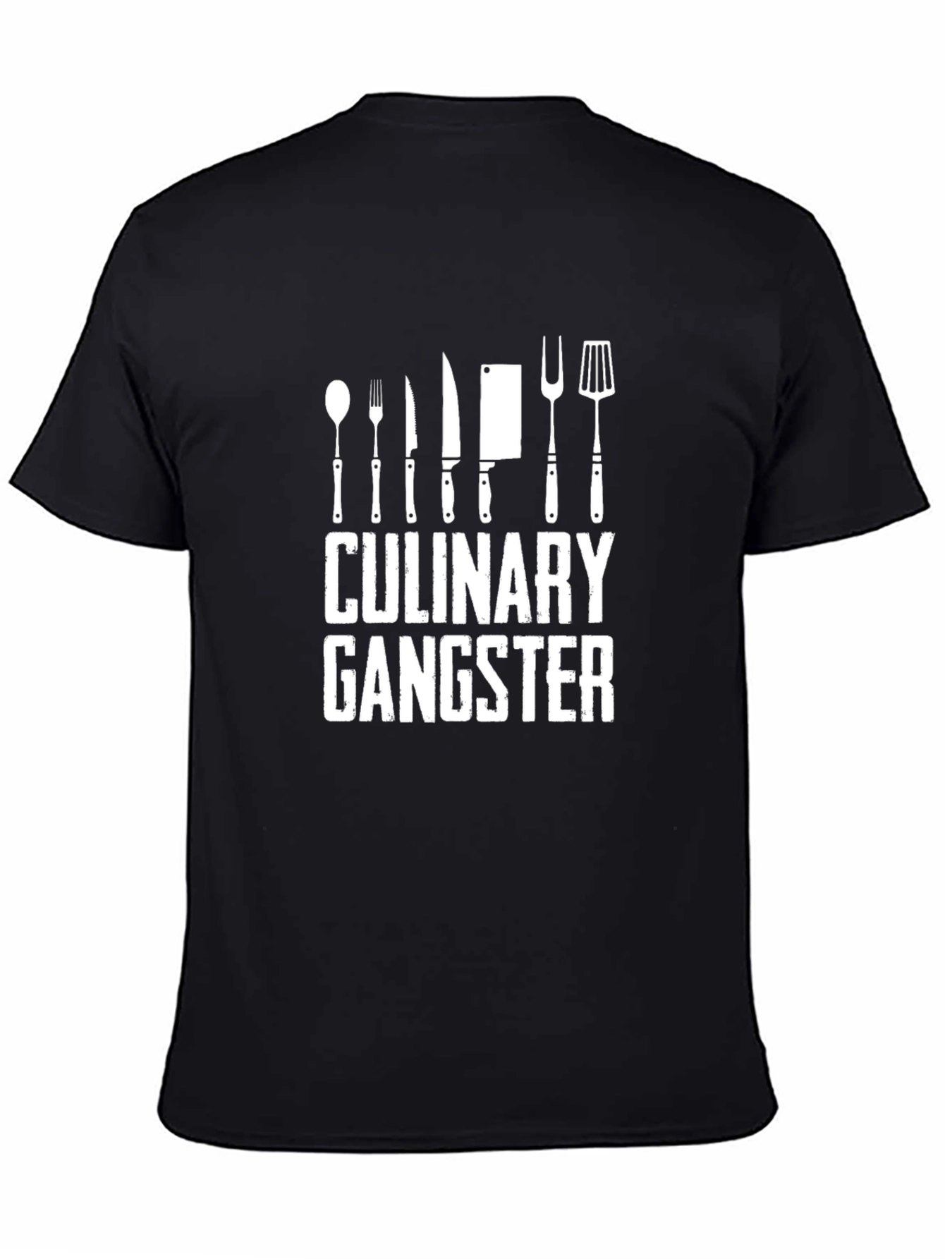Culinary Gangster Black T-Shirt
