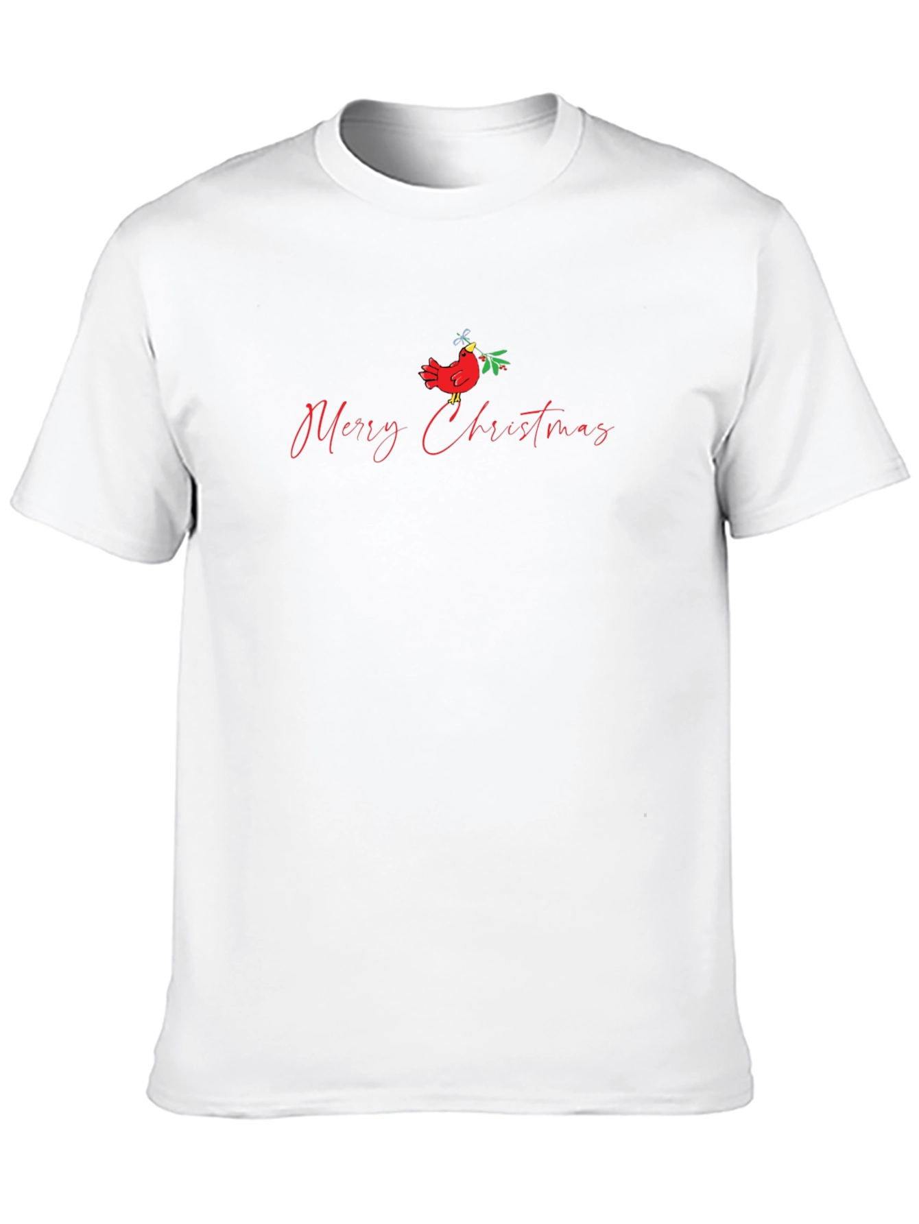 Merry Christmas Cardinal T-Shirt