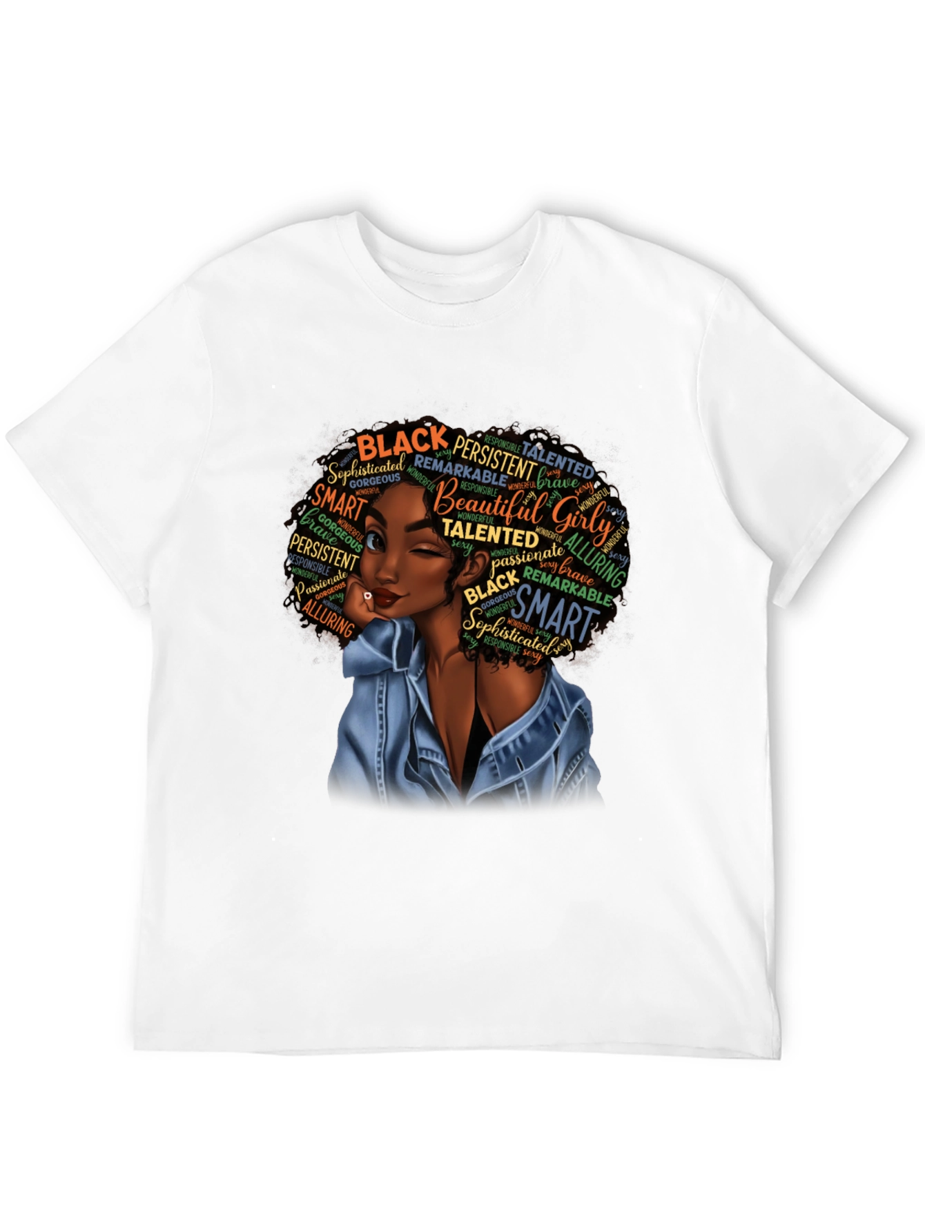 Black Woman Empowerment T-Shirt Afro Melanin