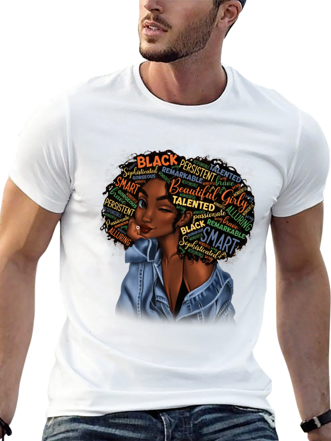 Black Woman Empowerment T-Shirt Afro Melanin