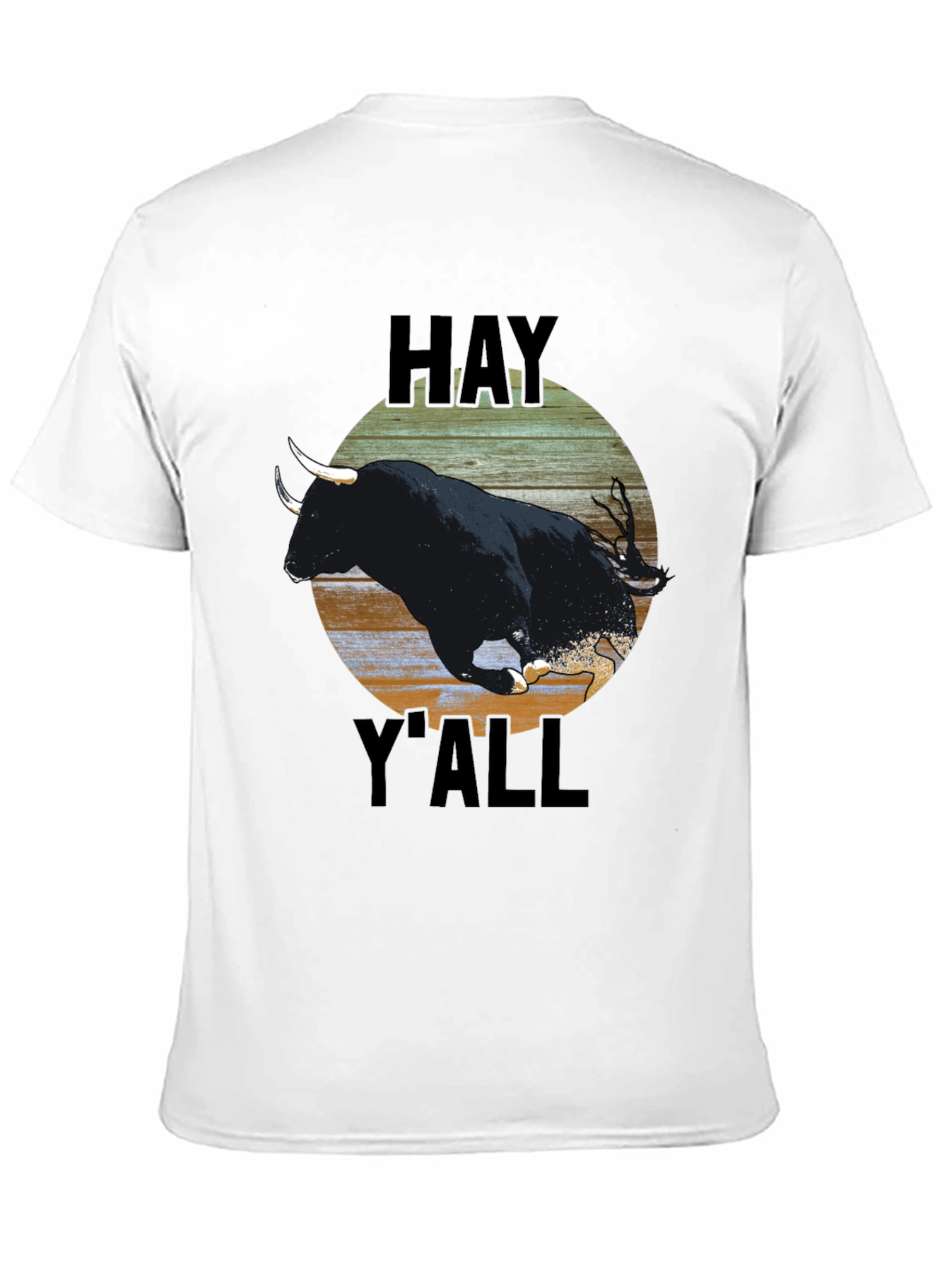 Hay Yall Bull Graphic Tee