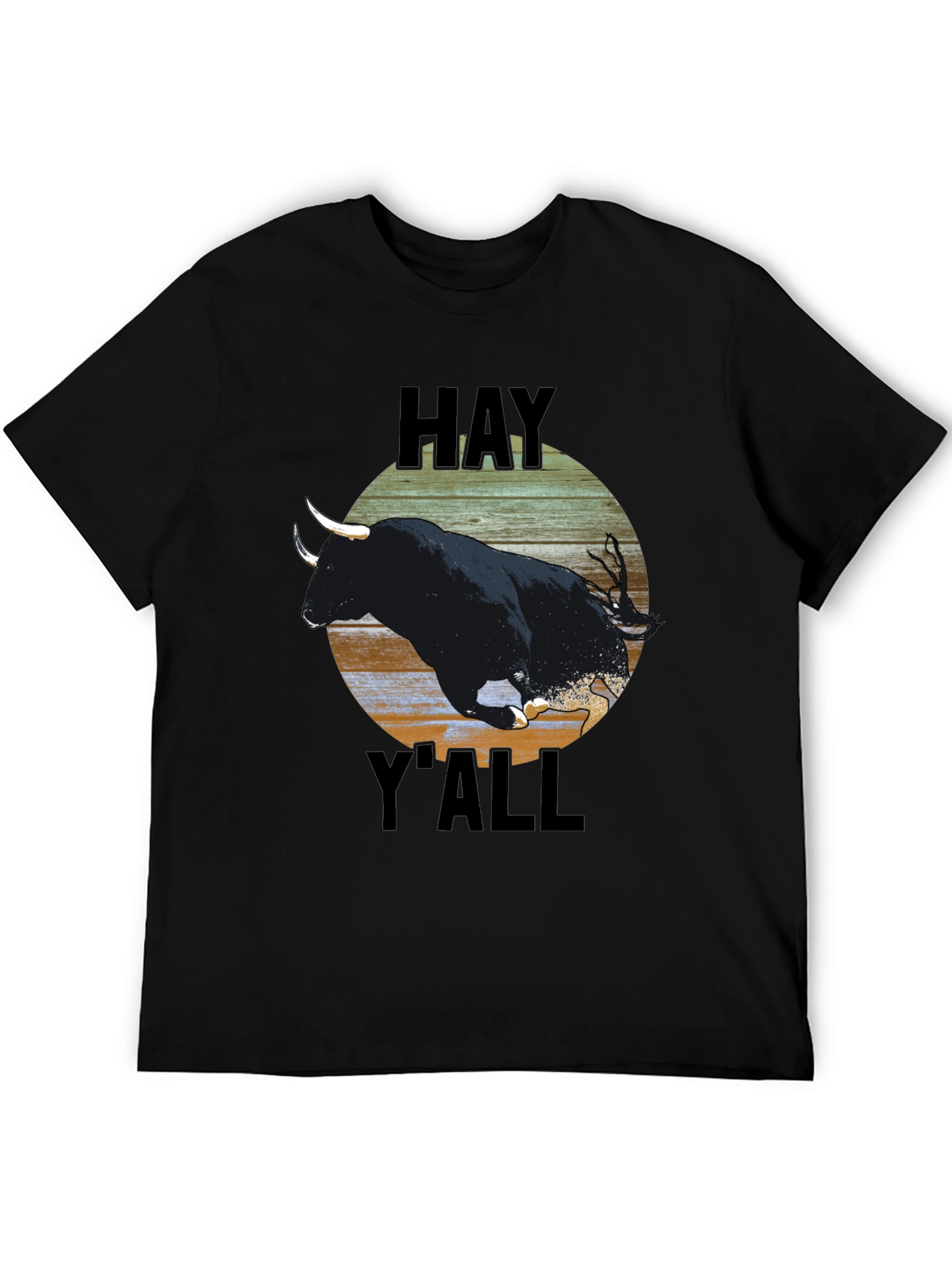 Hay Yall Bull Graphic Tee