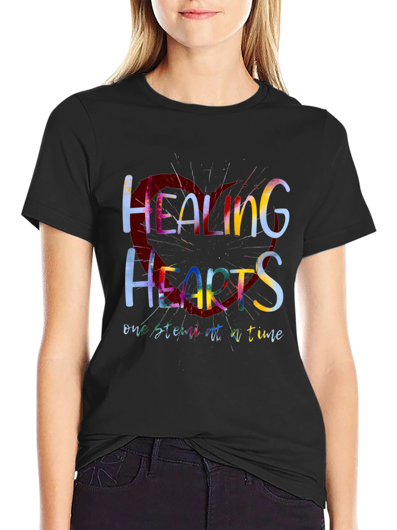 Healing Hearts Graphic Tee - Comfort Fit