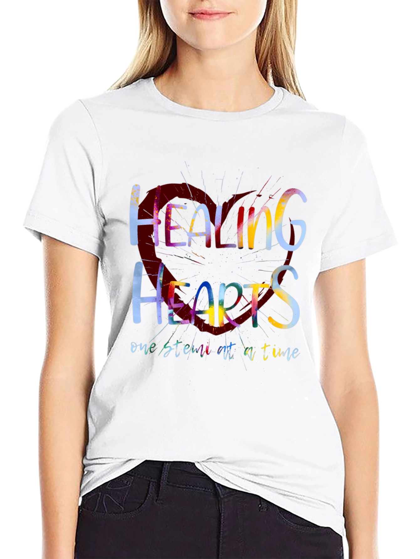 Healing Hearts Graphic Tee - Comfort Fit