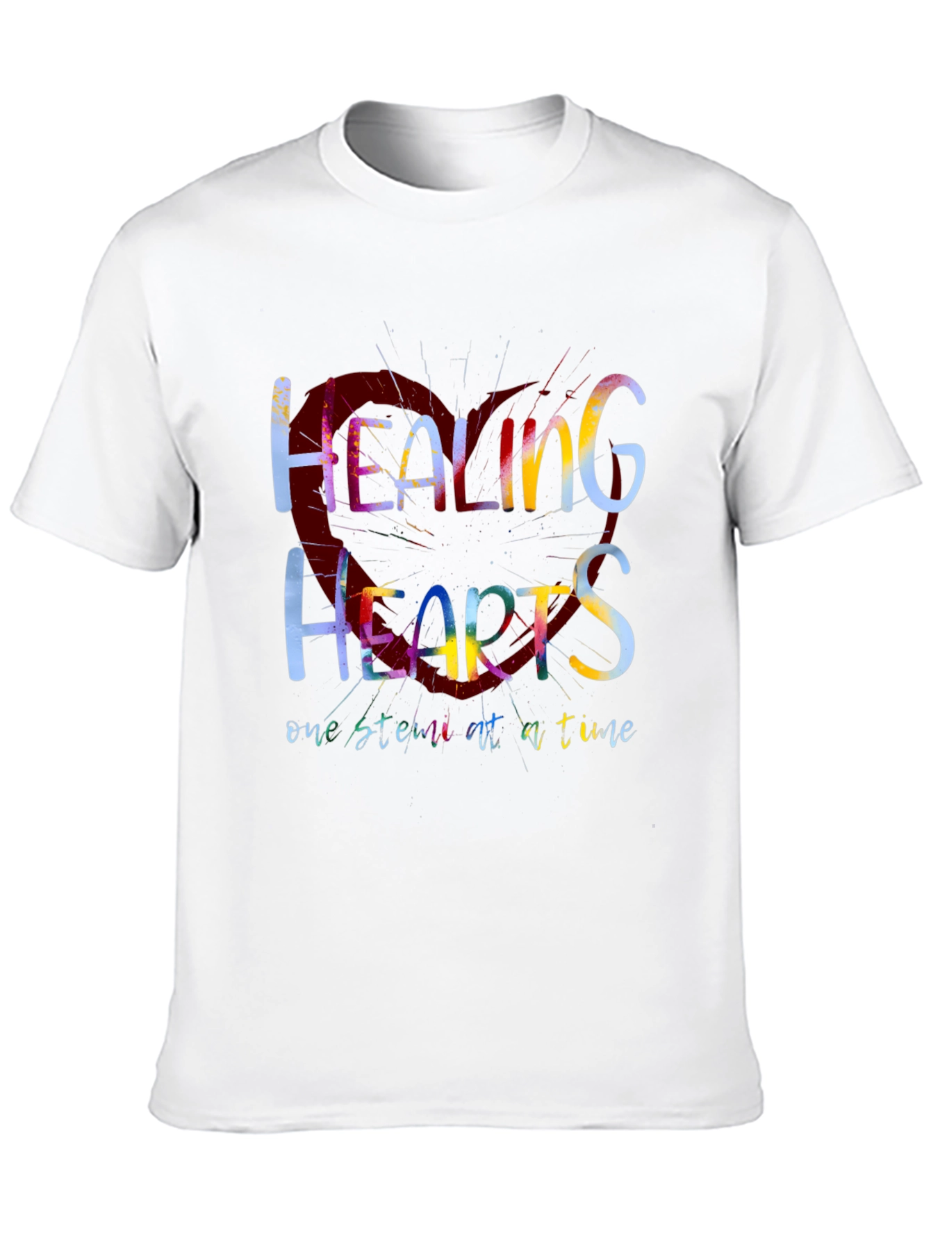 Healing Hearts Graphic Tee - Comfort Fit