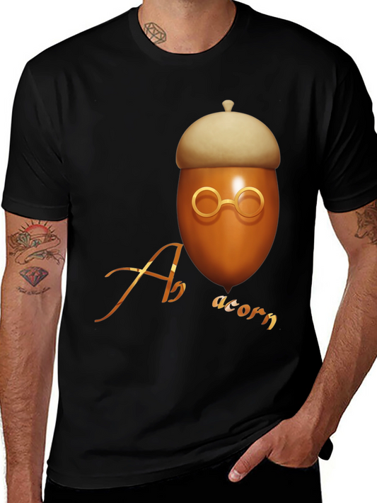 Acorn Graphic T-Shirt - Unique Design