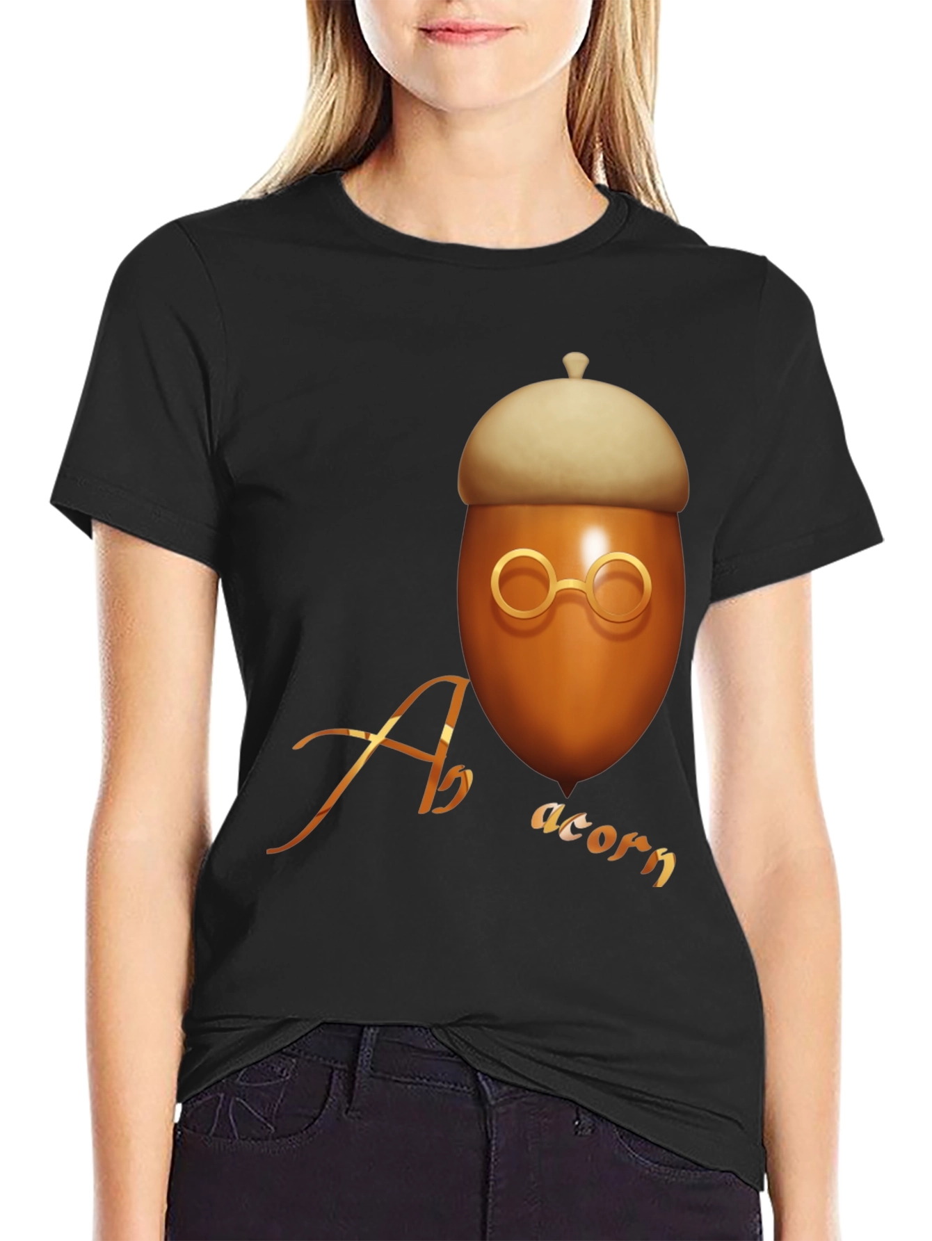 Acorn Graphic T-Shirt - Unique Design