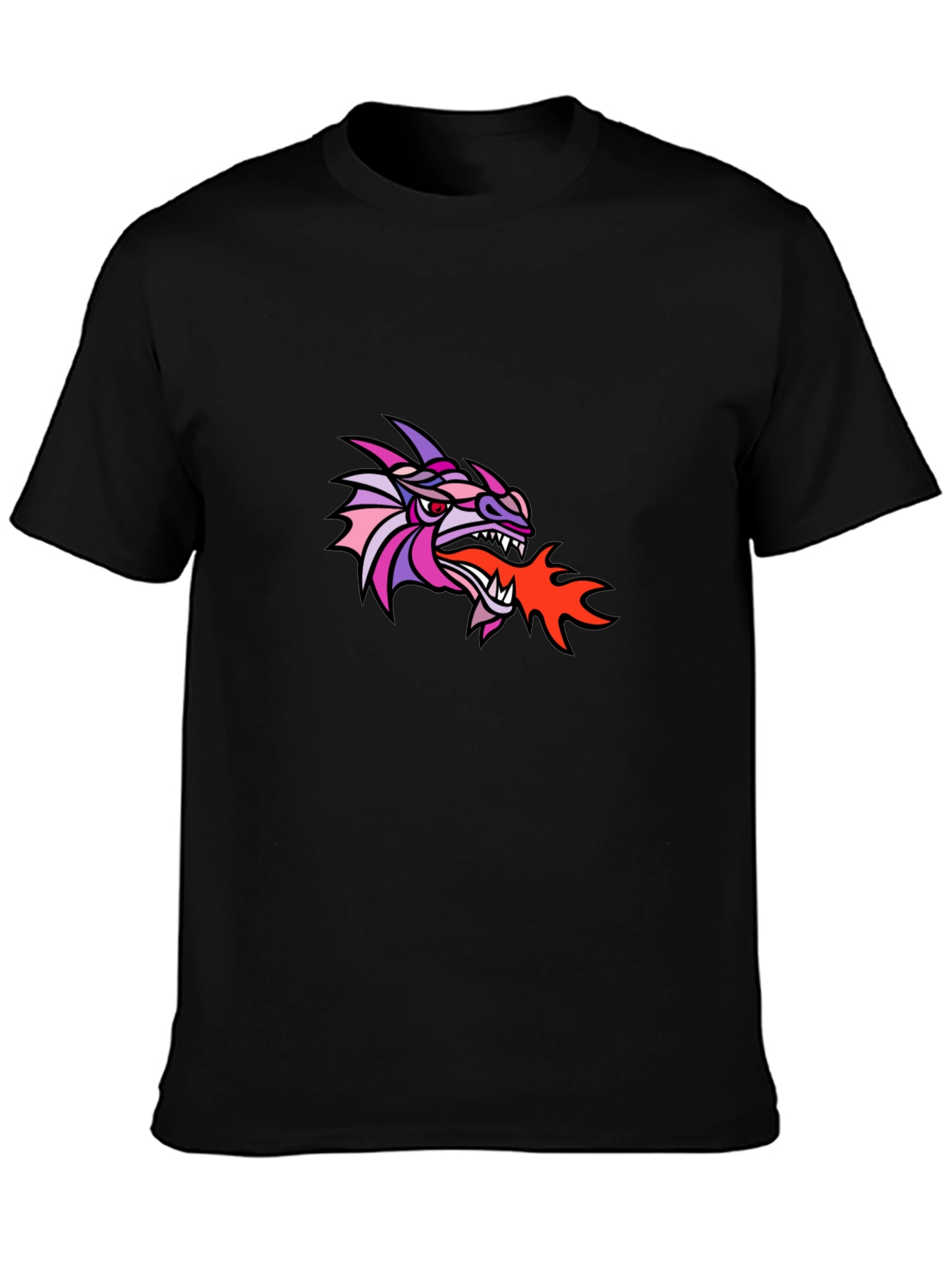 Dragon Graphic Black T-Shirt