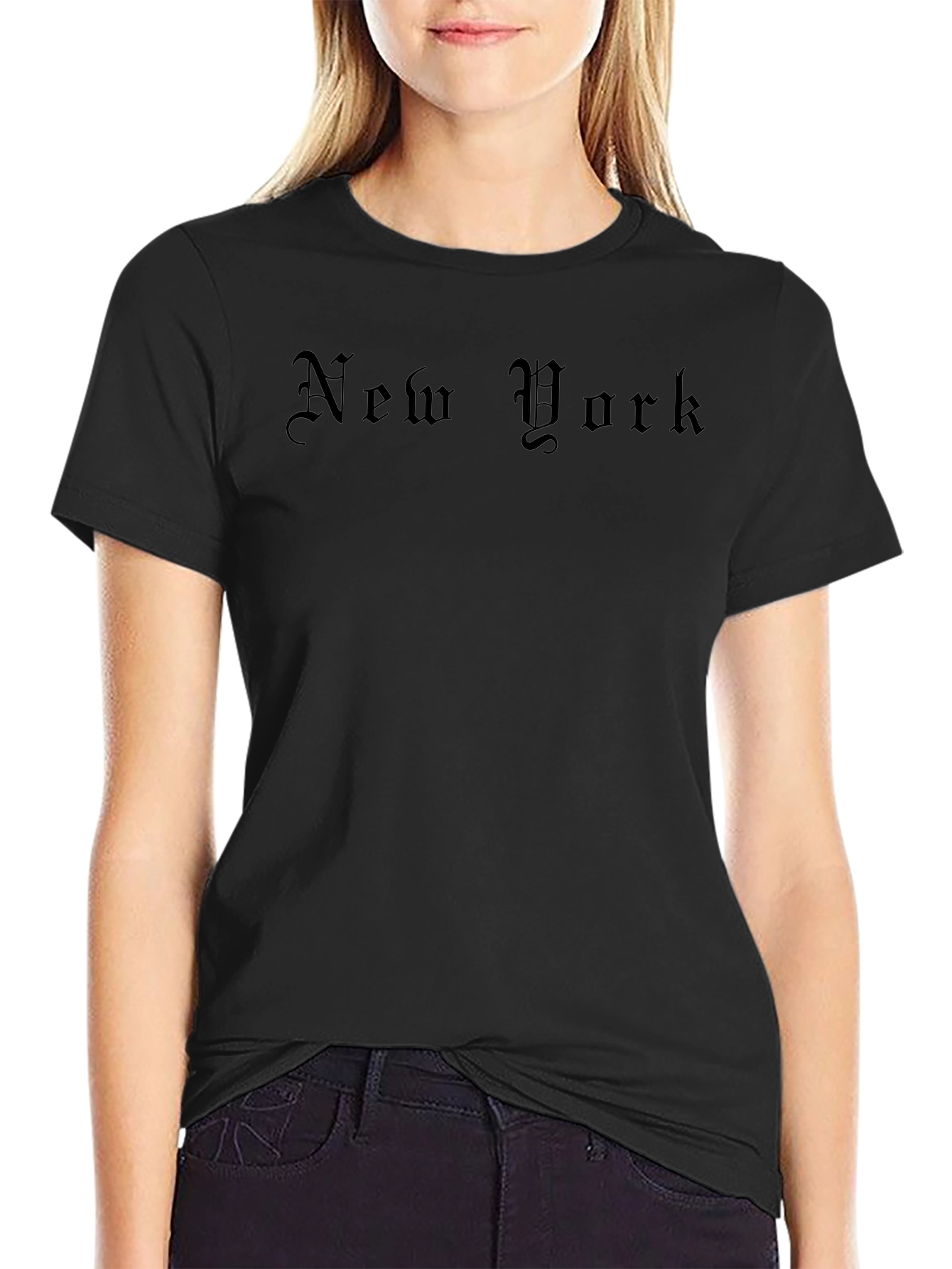 New York Graphic Black T-Shirt