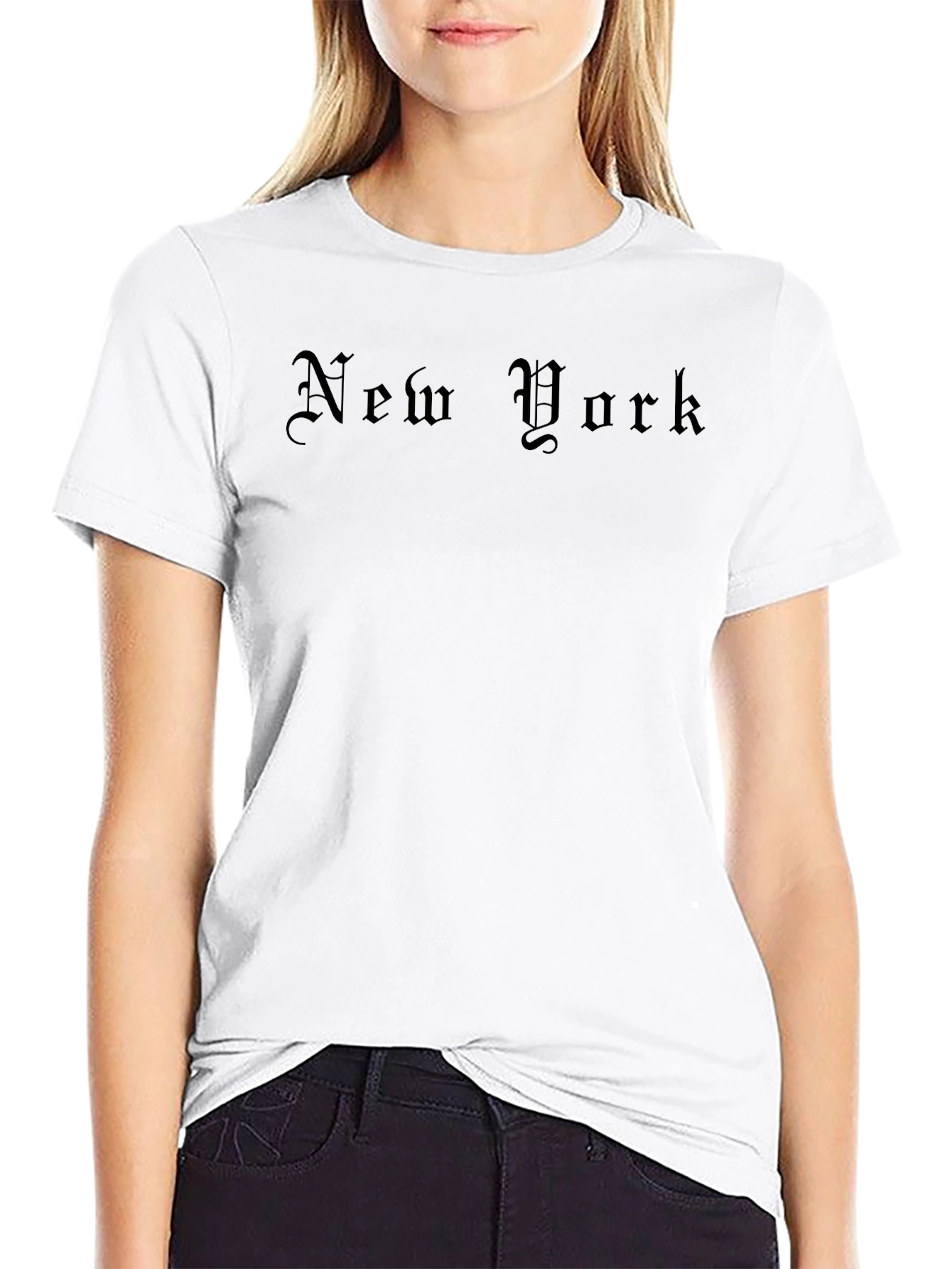 New York Graphic Black T-Shirt