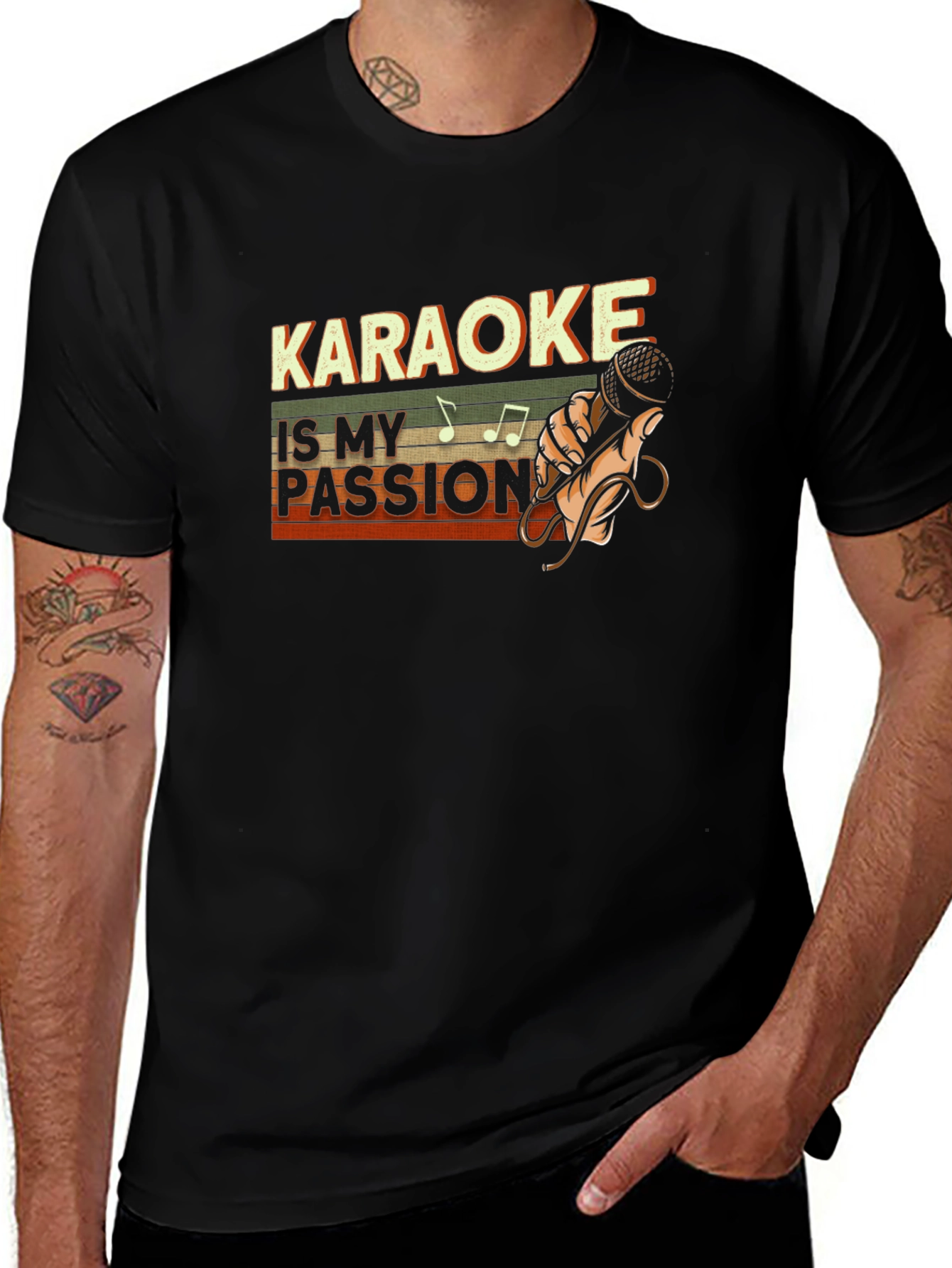 Karaoke is My Passion Graphic T-Shirt