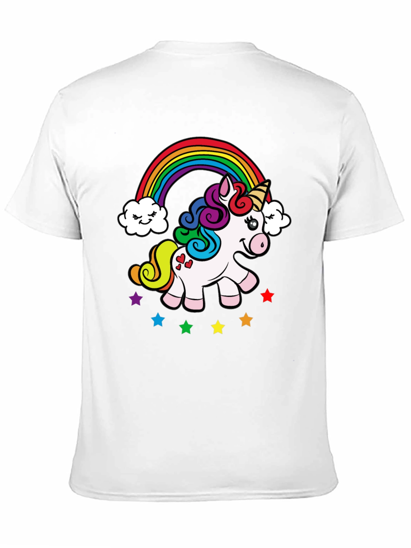 Rainbow Unicorn Graphic T-Shirt