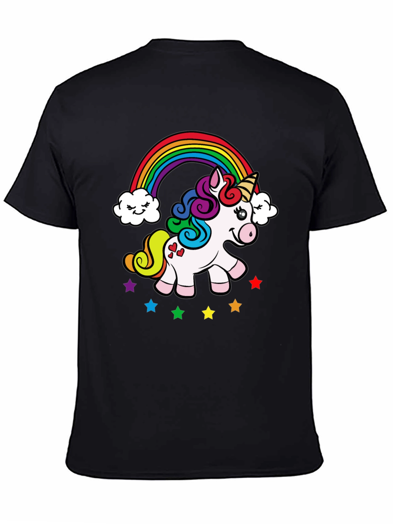 Rainbow Unicorn Graphic T-Shirt