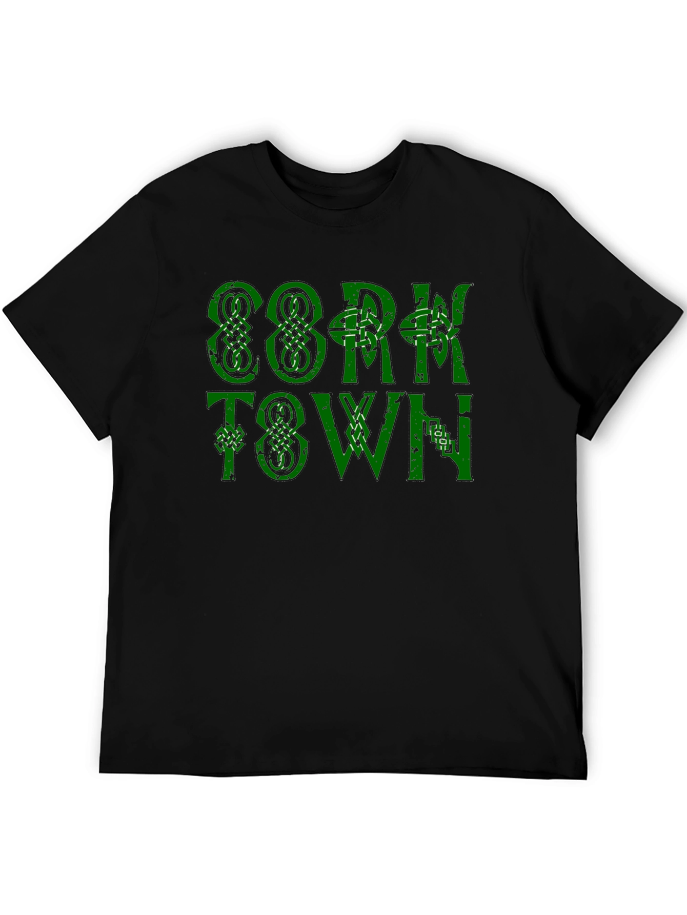 Cork Town Irish Pride Black T-Shirt