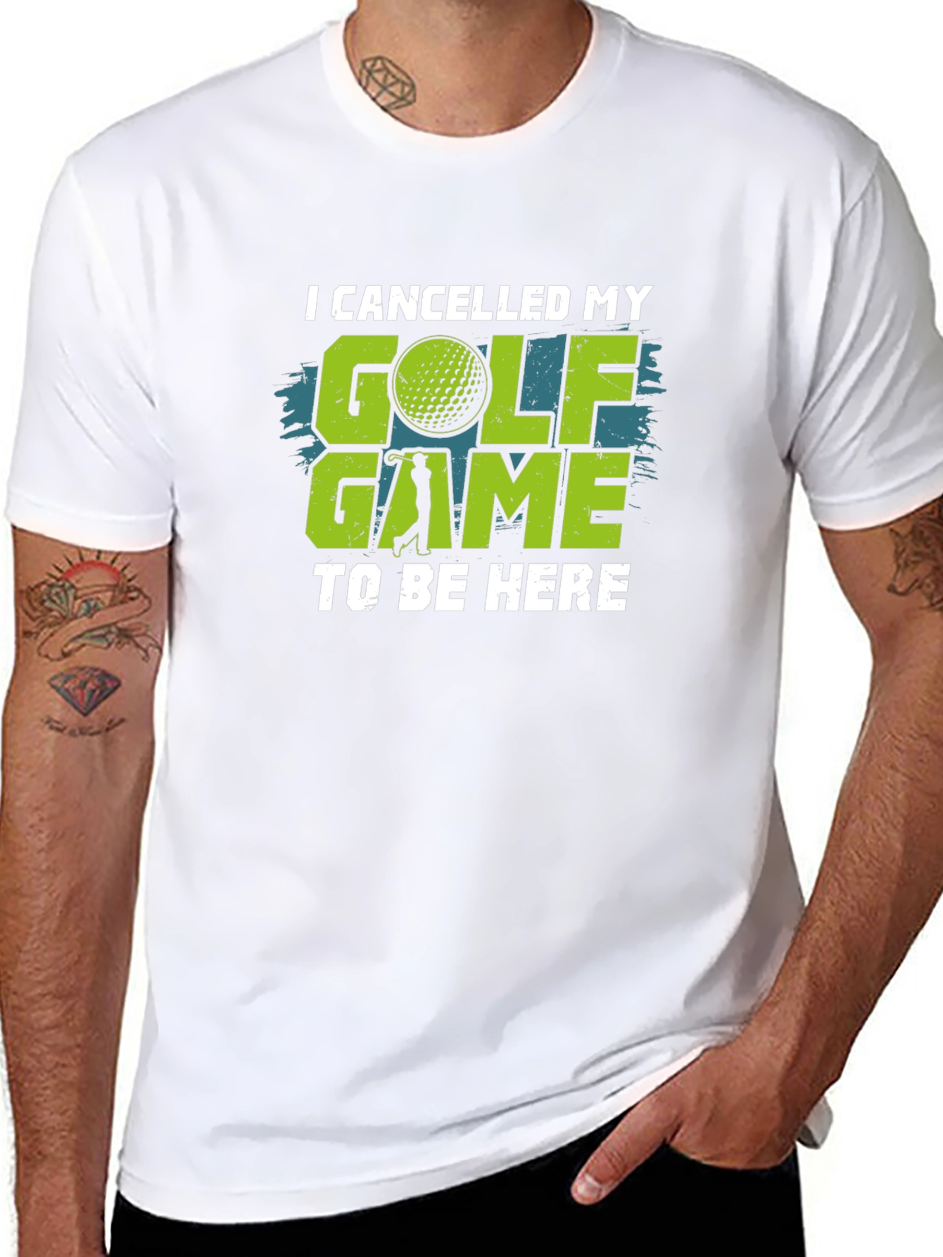 Golf Game Cancelled T-Shirt - Funny Golf Tee