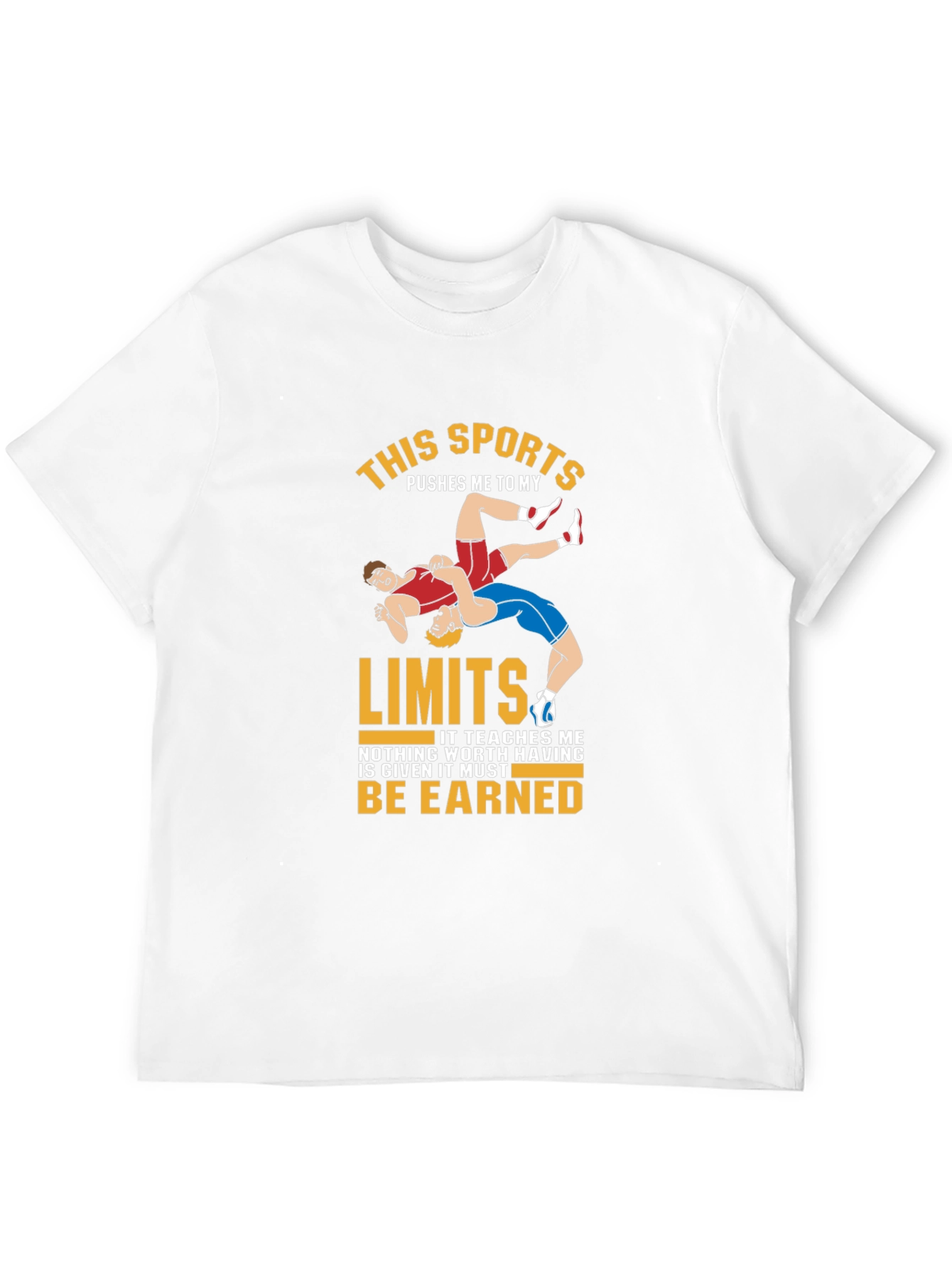 Wrestling Limits T-Shirt - Sports Tee