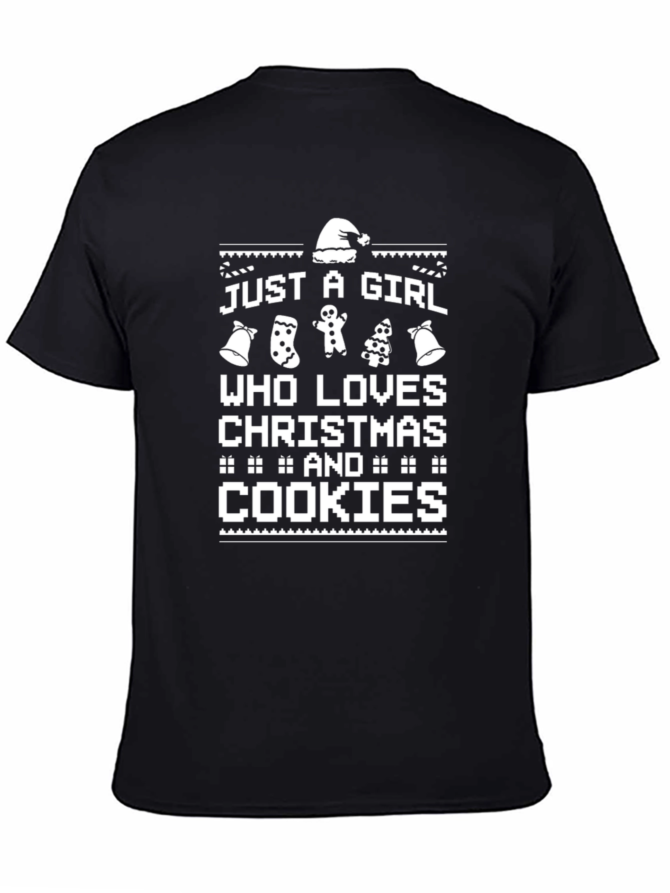 Christmas Cookies Girl T-Shirt - Holiday Season Tee